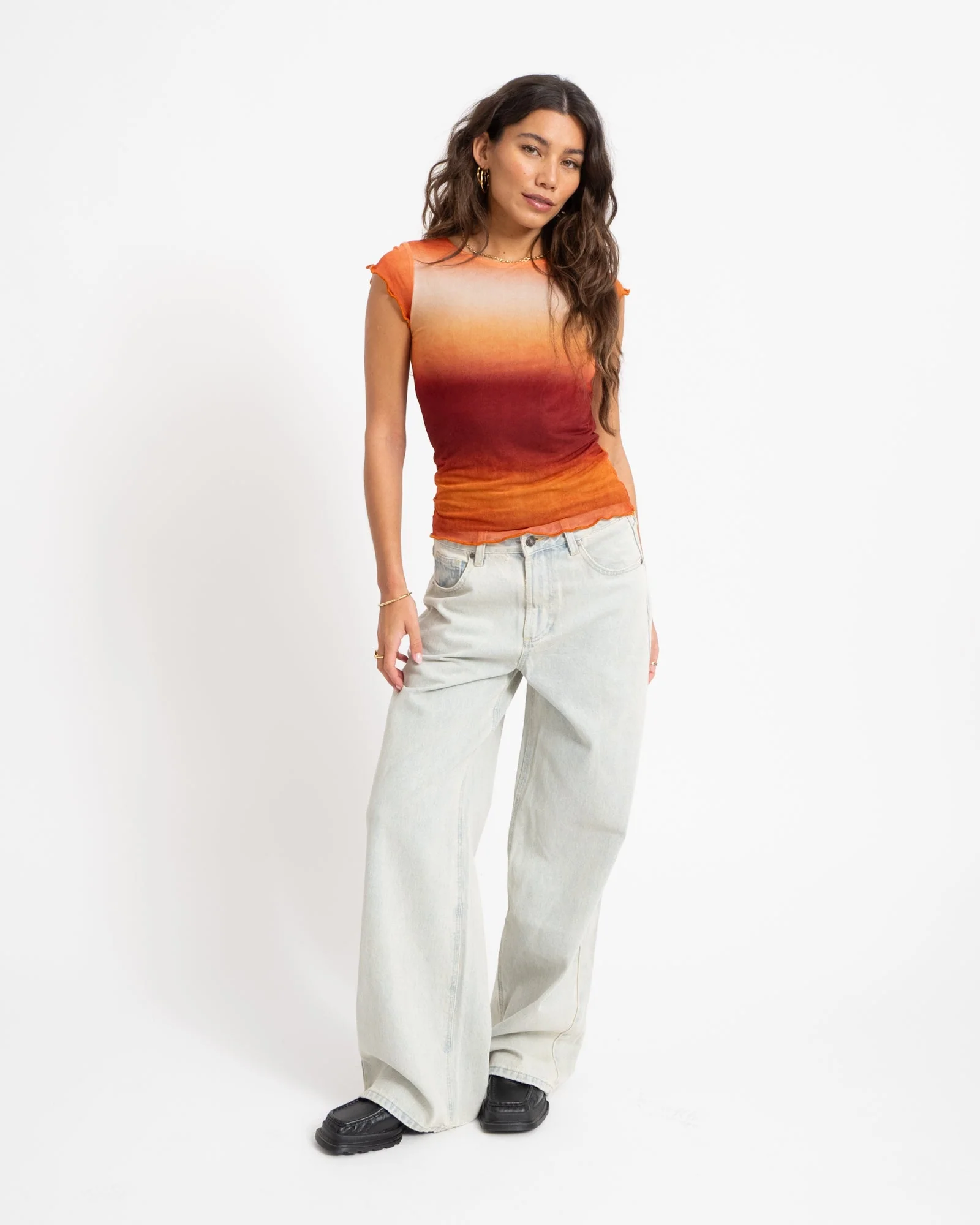 TILTIL Noelle Shortsleeve Orange - Image 2