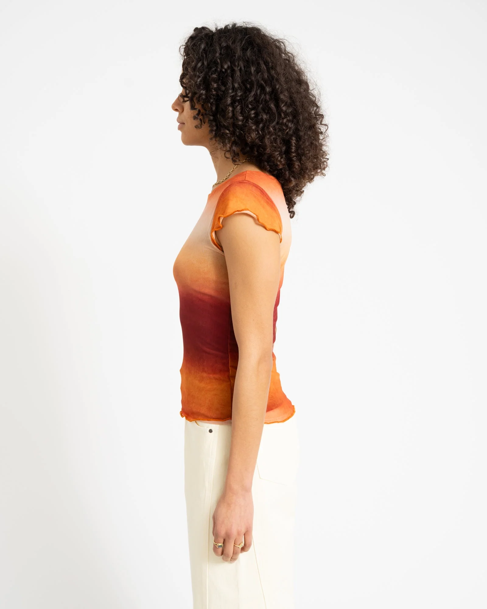 TILTIL Noelle Shortsleeve Orange - Image 5