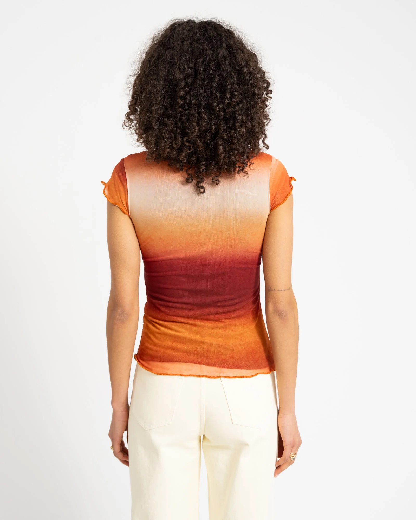 TILTIL Noelle Shortsleeve Orange - Image 6