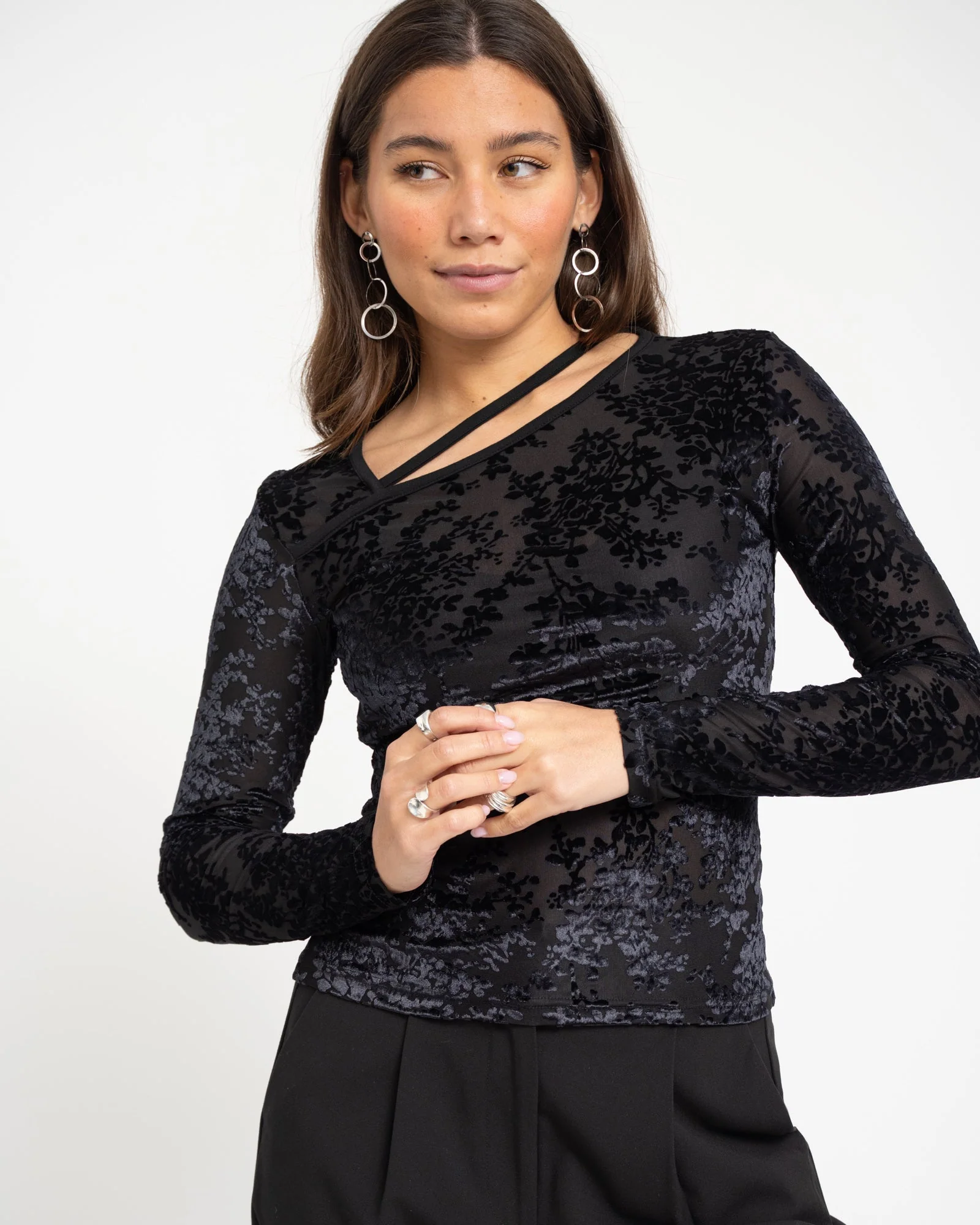 TILTIL Phoebe Velvet Black