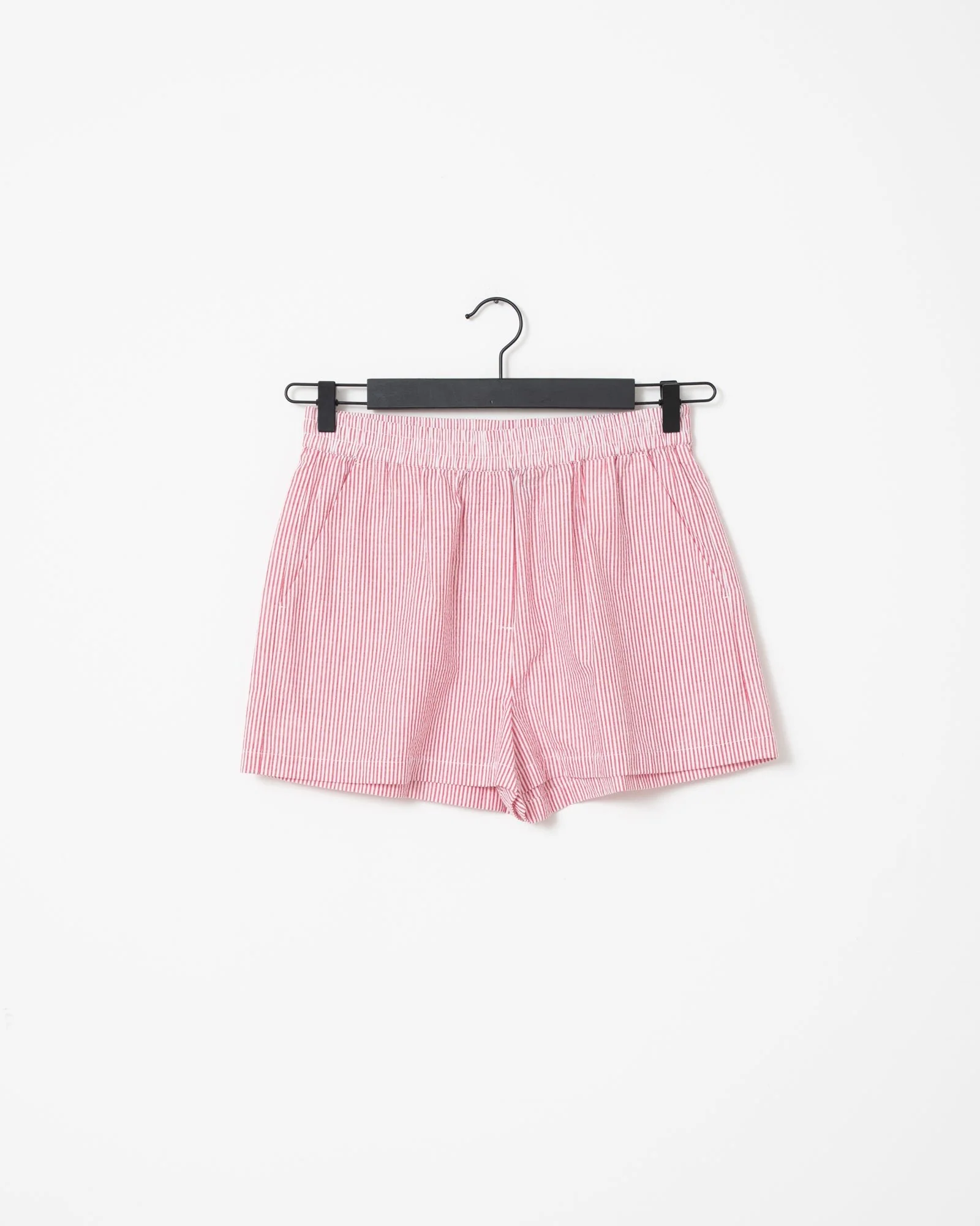 TILTIL Pippa Seersucker Short Red - Image 8