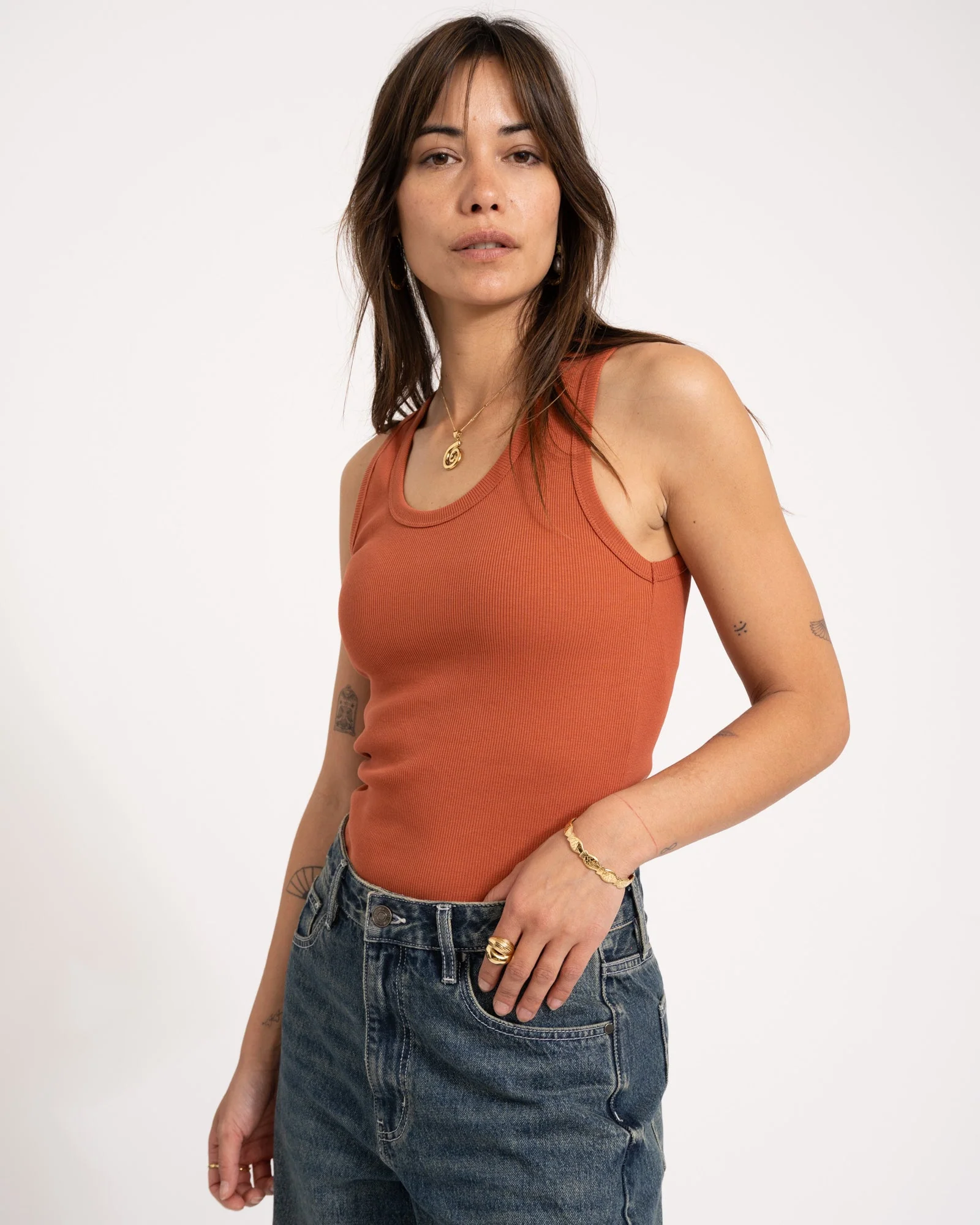 TILTIL Pris Tanktop Rust - Image 3
