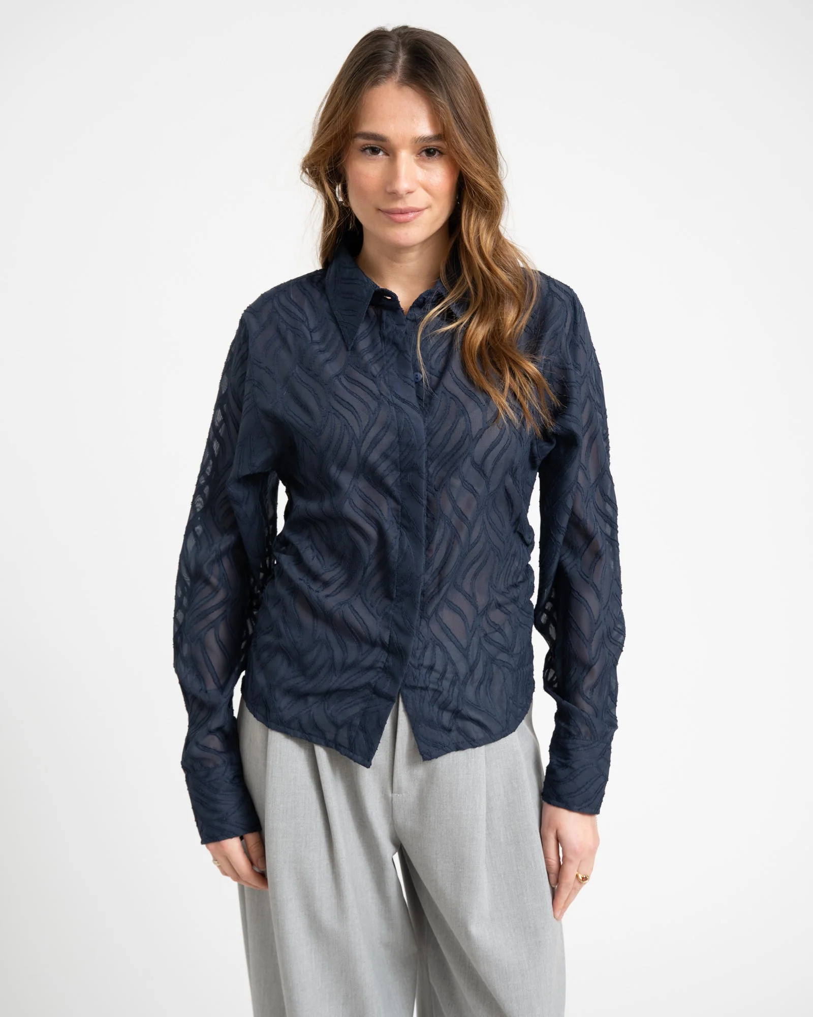 TILTIL Quira Blouse Blue - Image 3