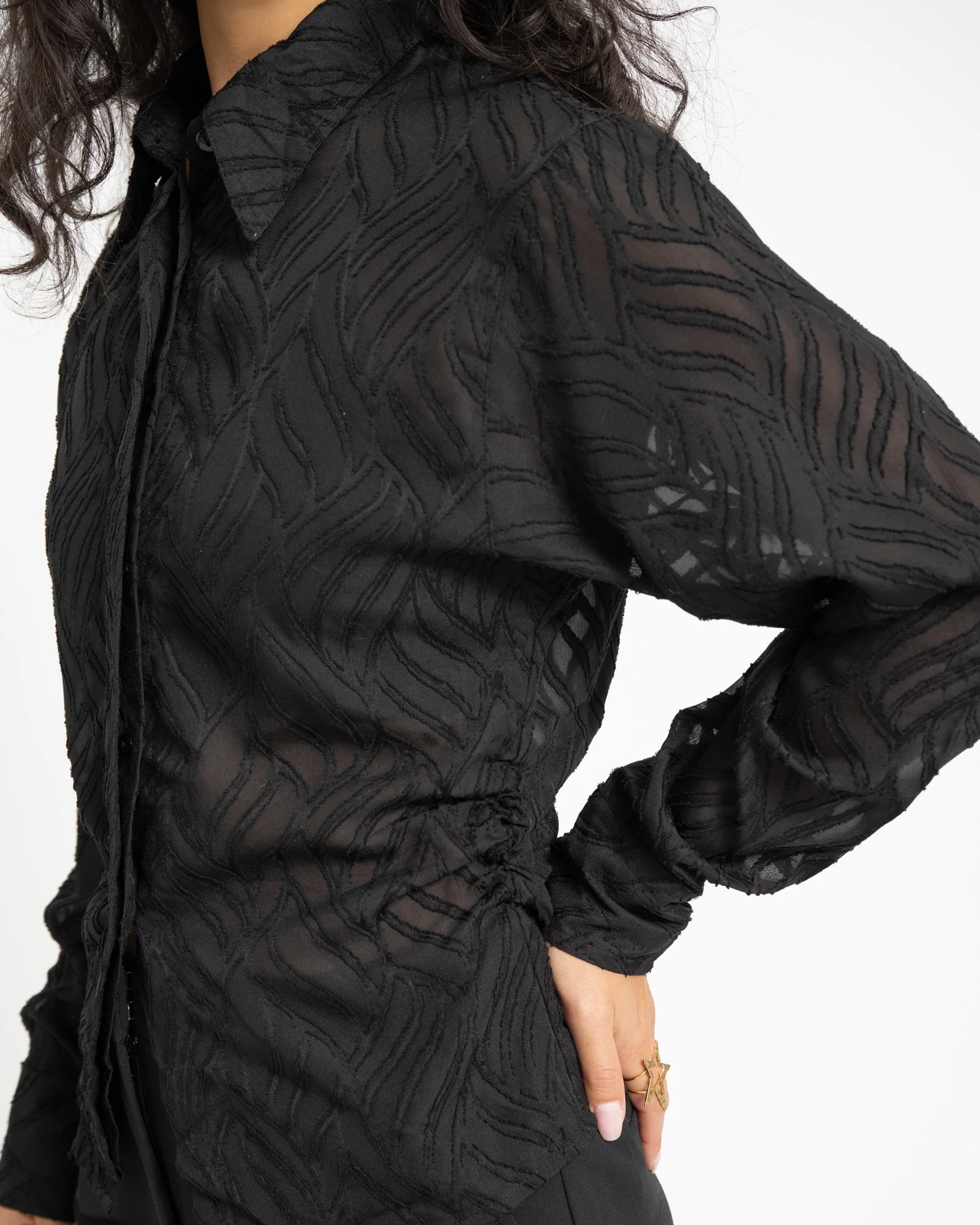 TILTIL Quira Blouse Black - Image 7