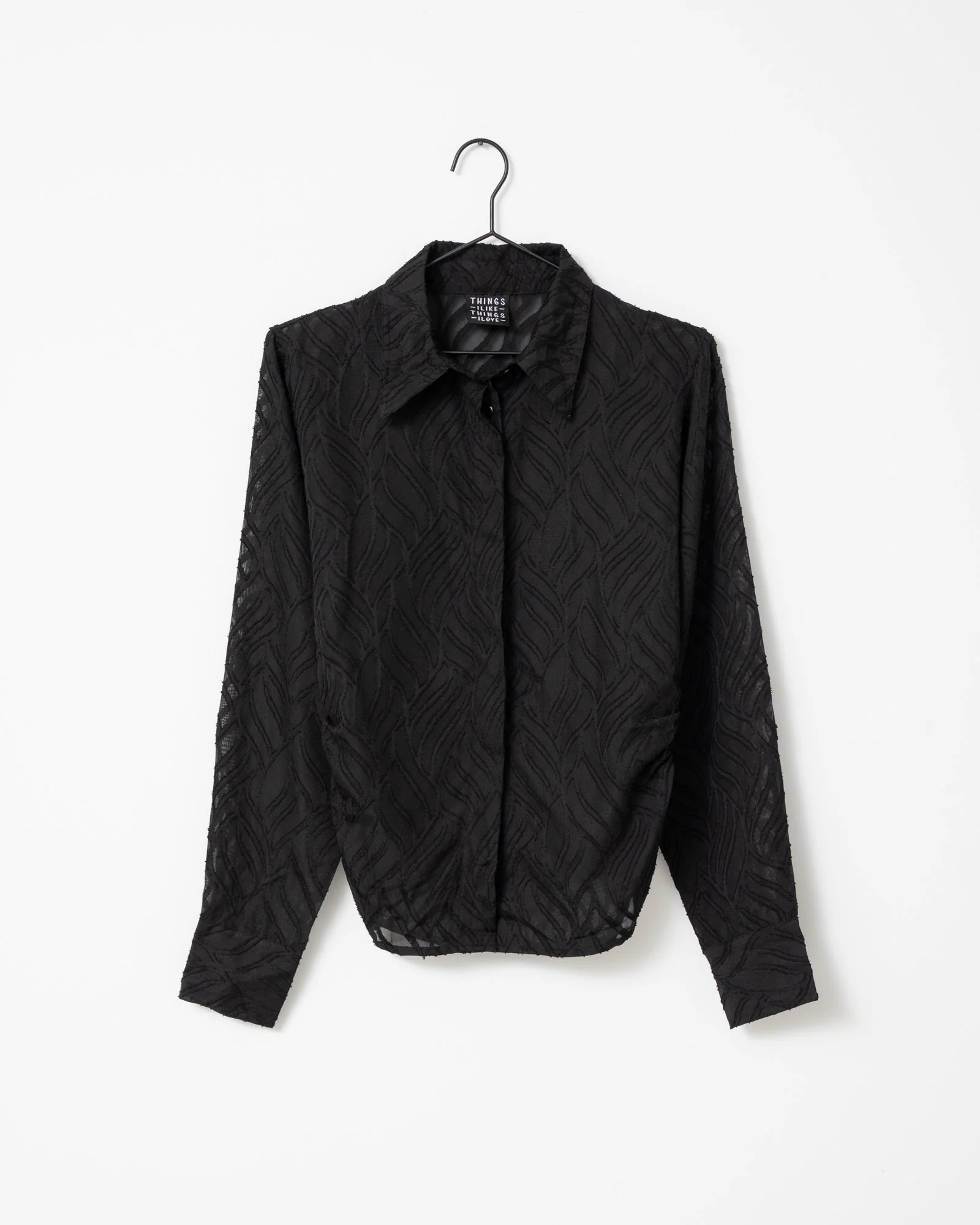 TILTIL Quira Blouse Black - Image 8