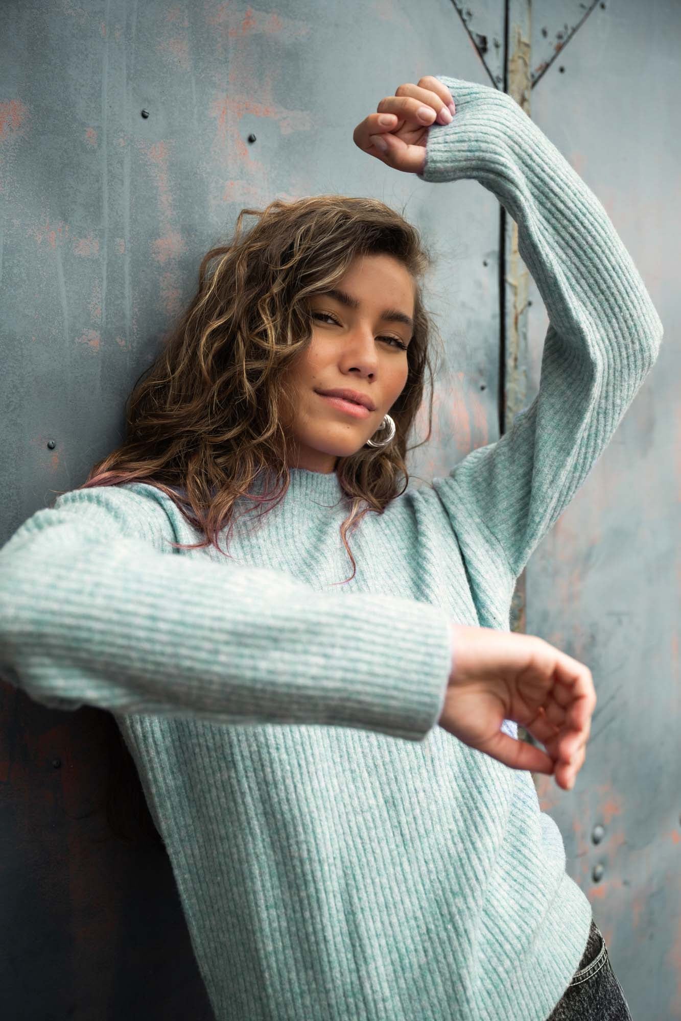 TILTIL Ronja Crewneck Knit Mint - Image 5