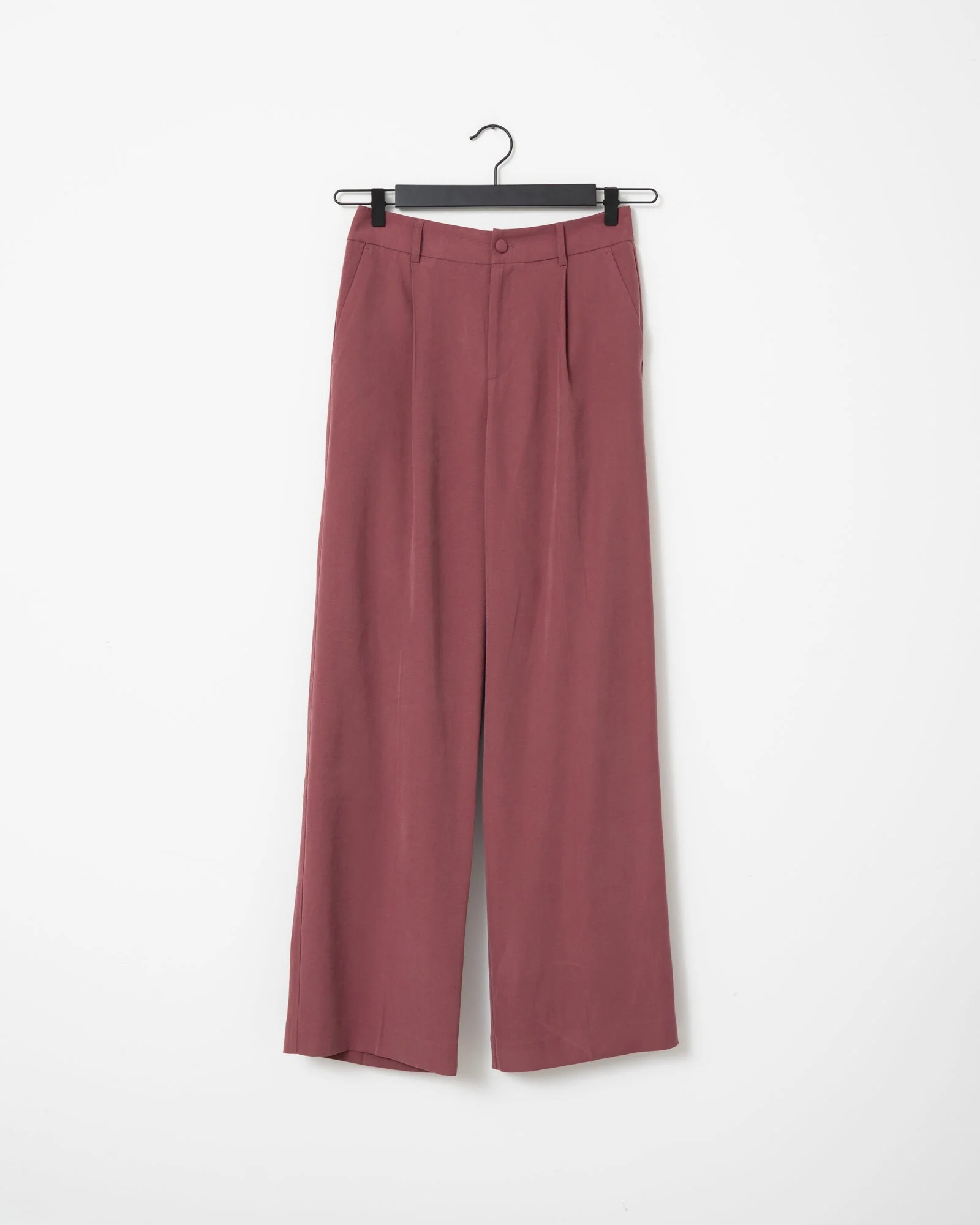 TILTIL Sanne Rayon Pantalon Aubergine - Image 8