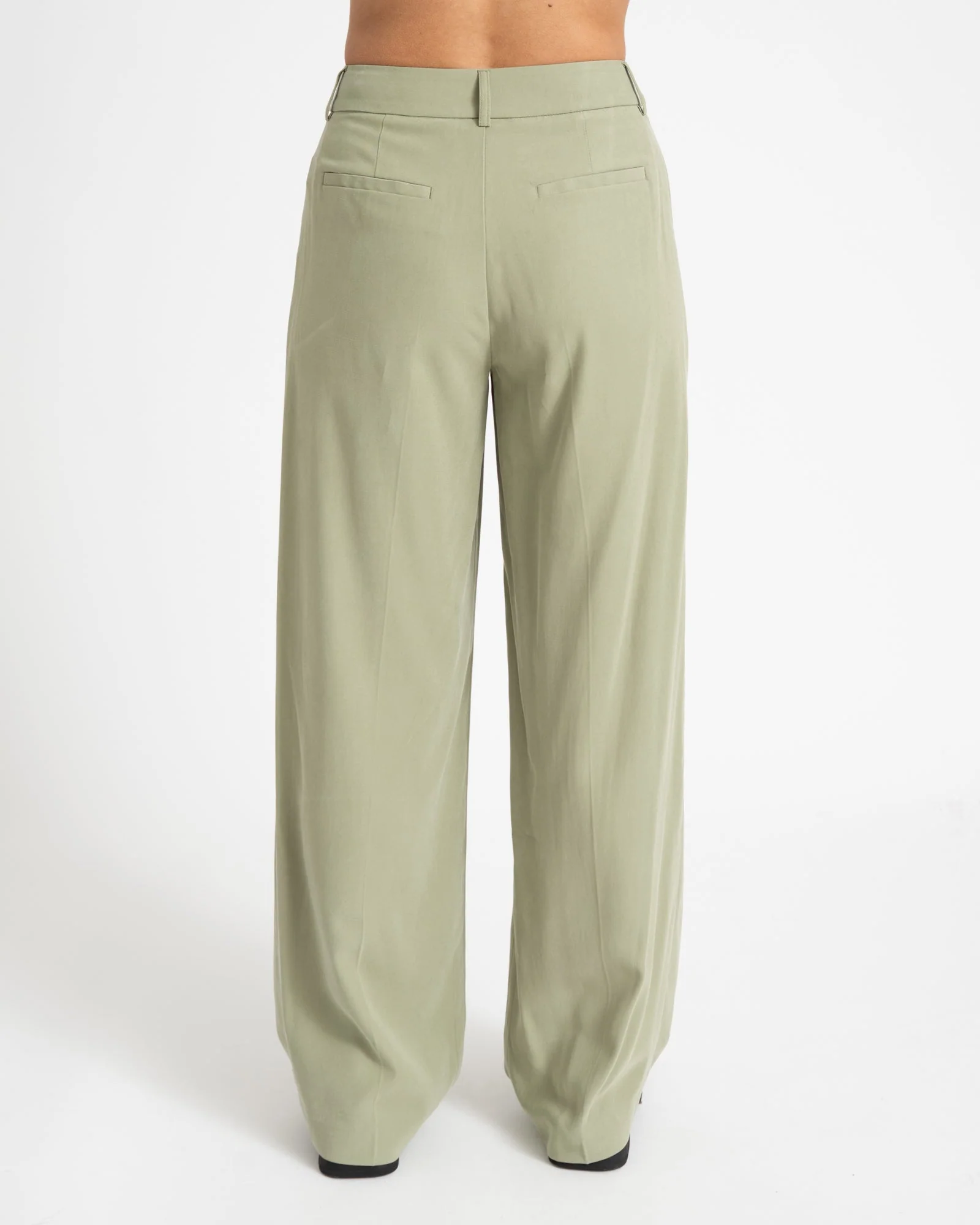 TILTIL Sanne Rayon Pantalon Sage - Image 7