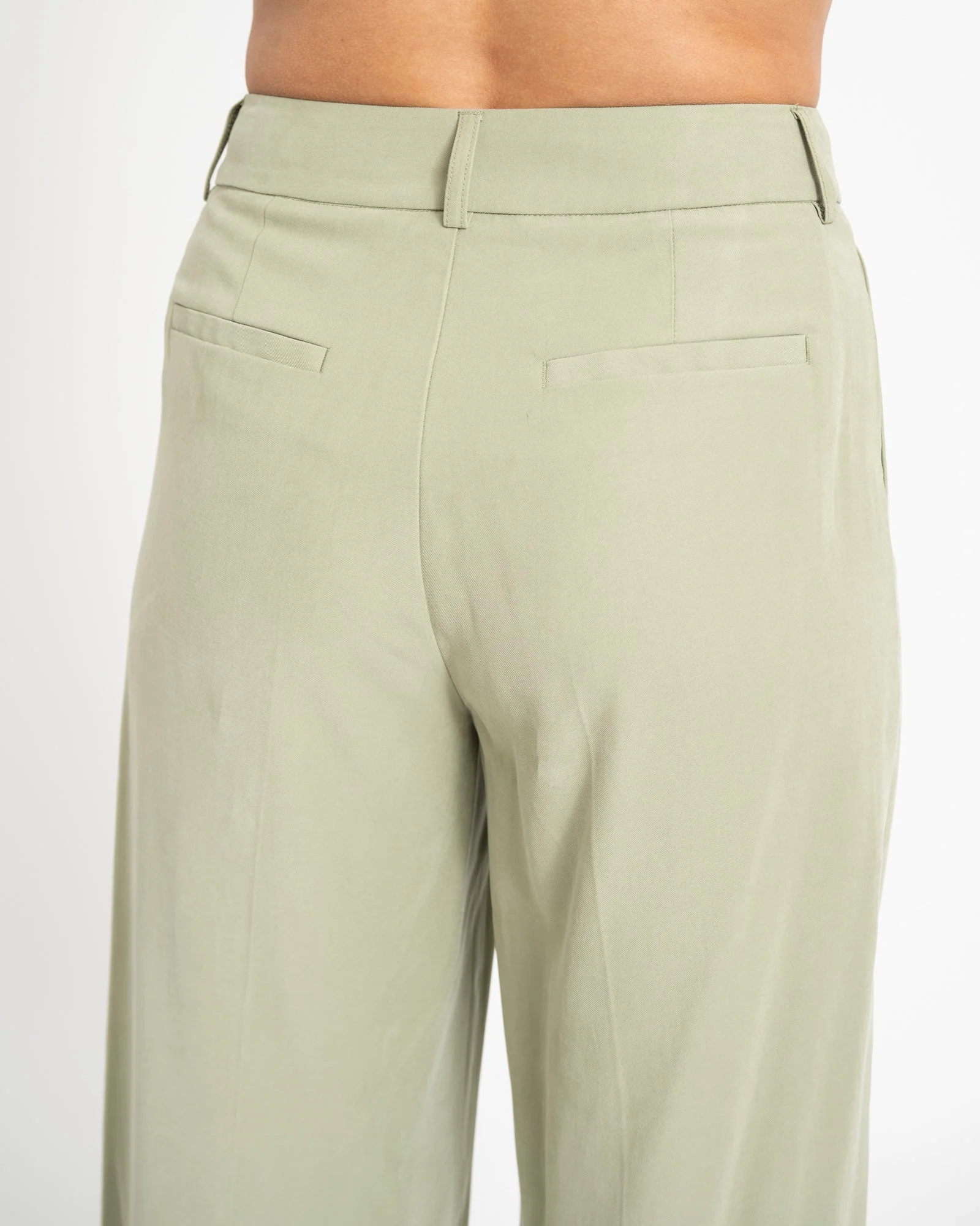 TILTIL Sanne Rayon Pantalon Sage - Image 9