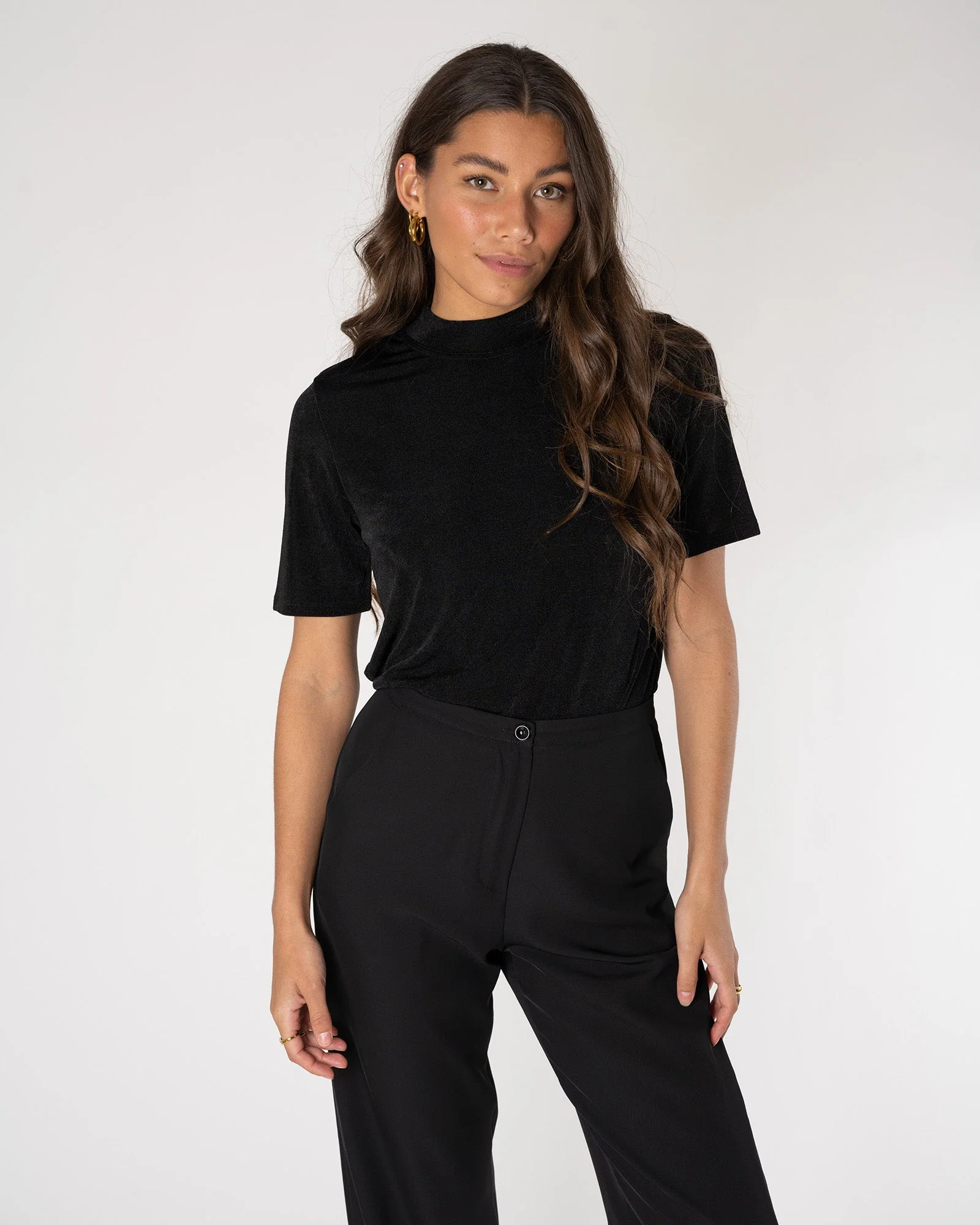 TILTIL Shimmy High Neck Black