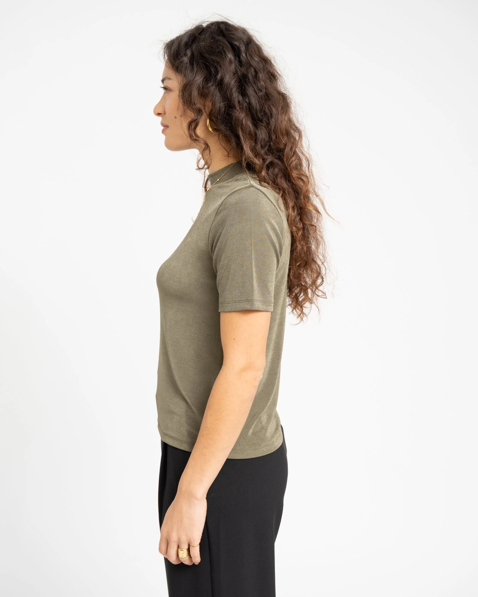 TILTIL Shimmy Highneck Olive - Image 3