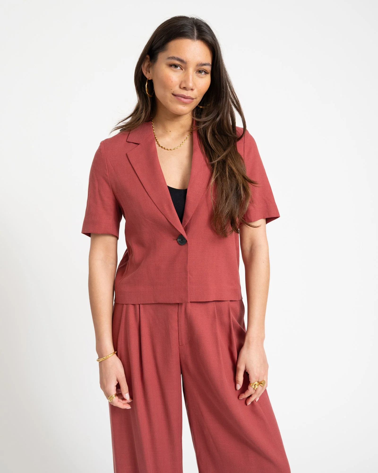 TILTIL Shortsleeve Loma Blazer Red - Image 3