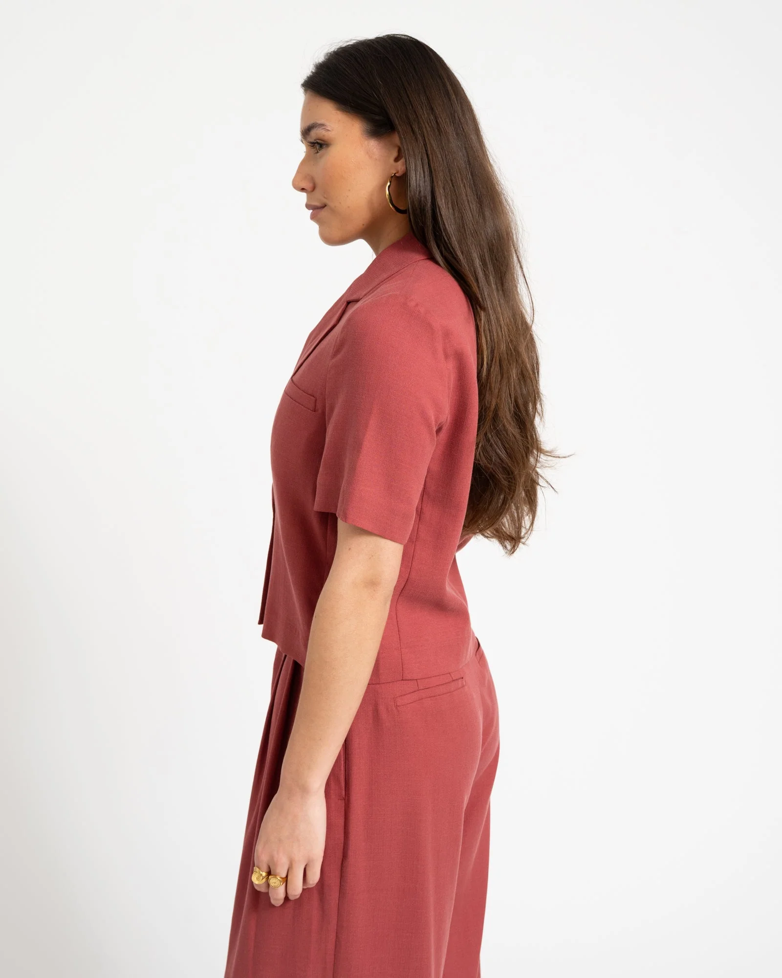 TILTIL Shortsleeve Loma Blazer Red - Image 4
