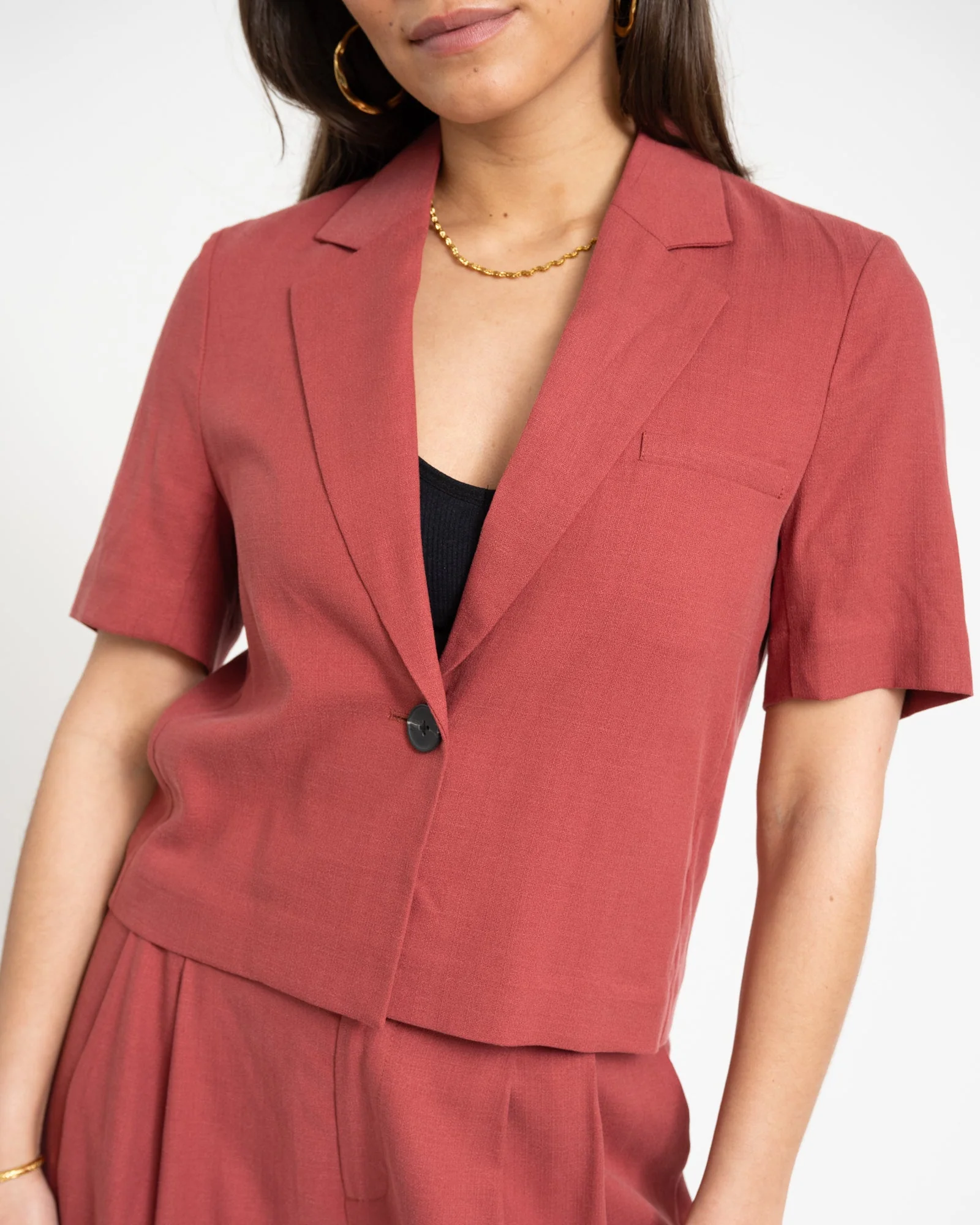 TILTIL Shortsleeve Loma Blazer Red - Image 5