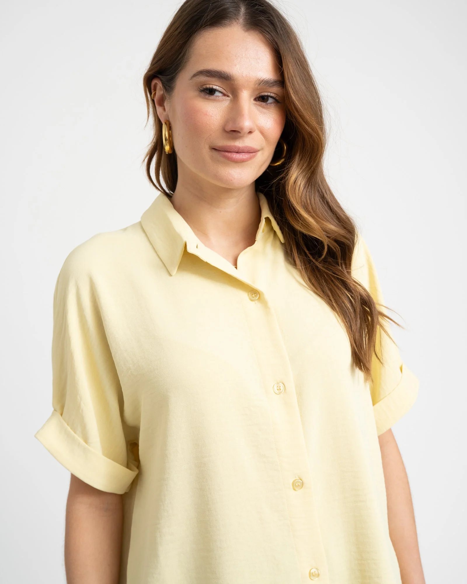 TILTIL Sia Blouse Butter Yellow - Image 2