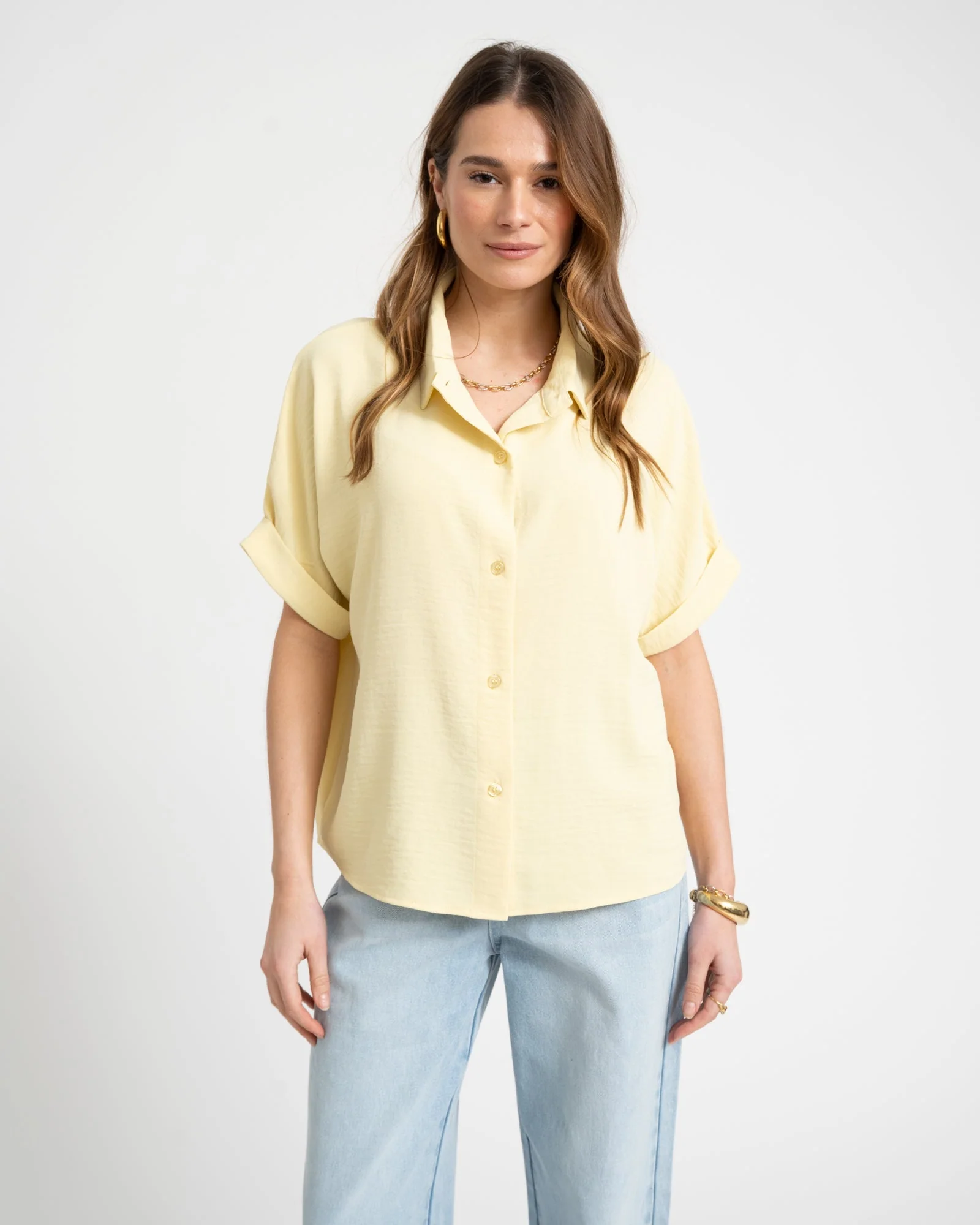 TILTIL Sia Blouse Butter Yellow - Image 3