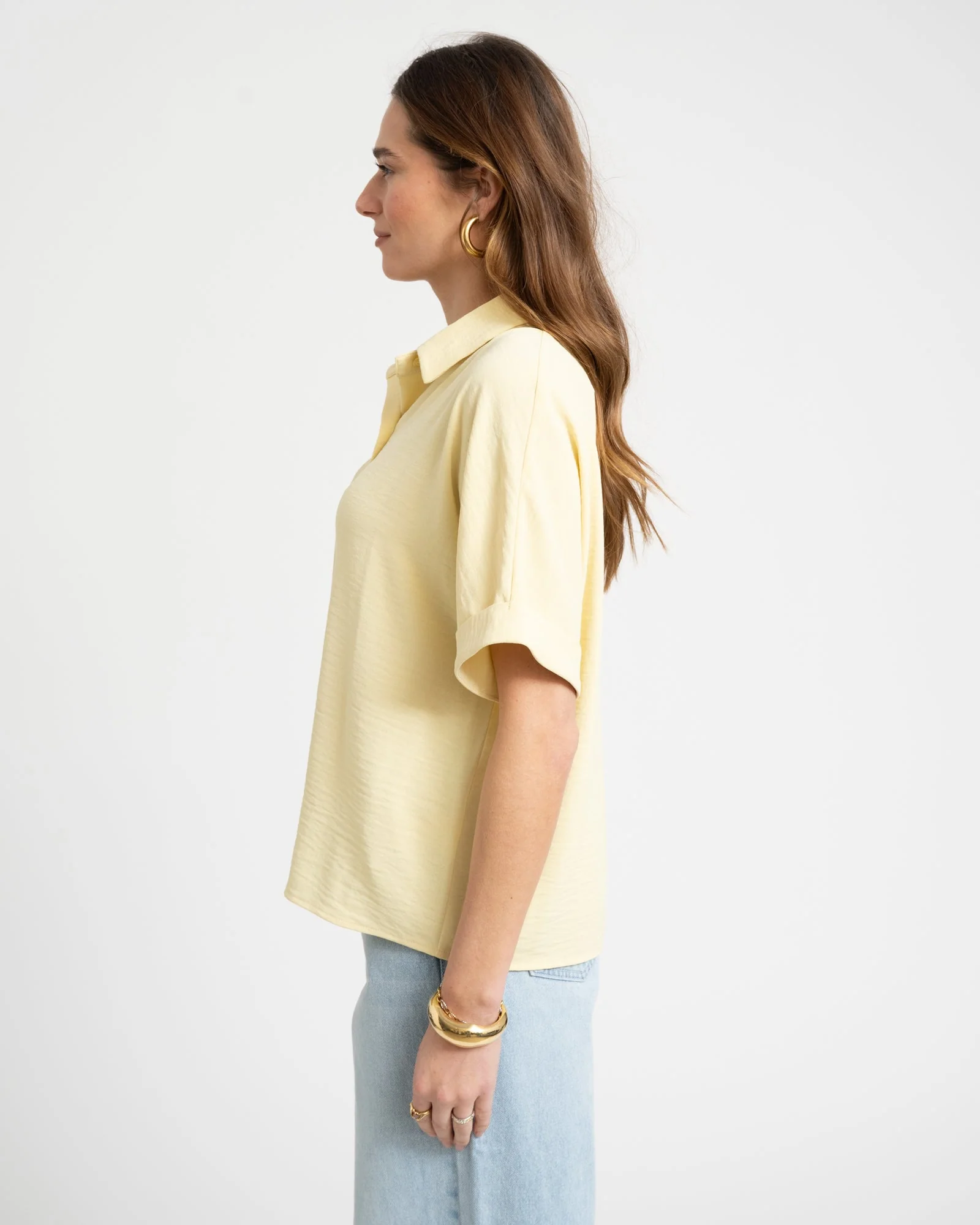 TILTIL Sia Blouse Butter Yellow - Image 4