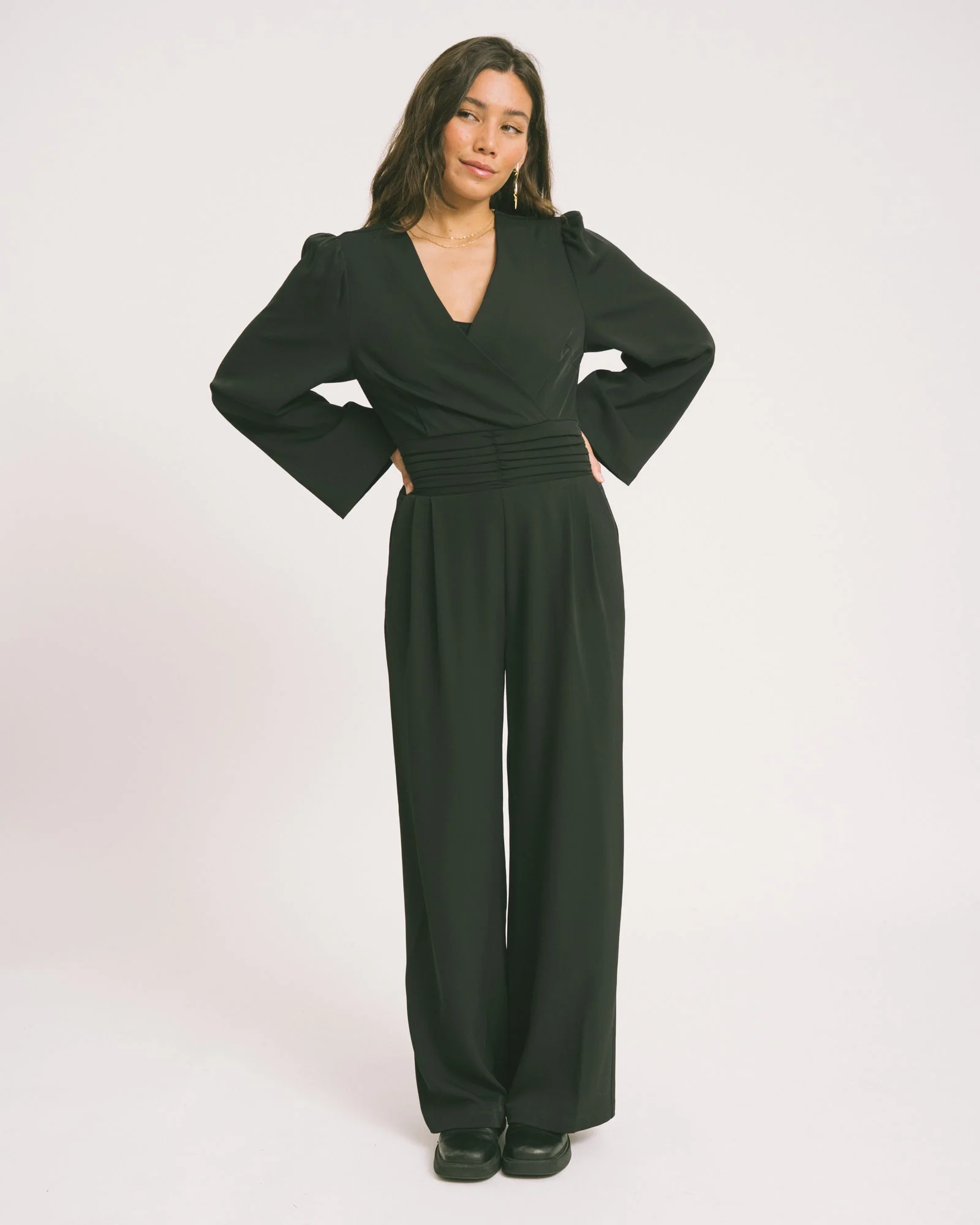 TILTIL Sia Jumpsuit Longsleeve Black