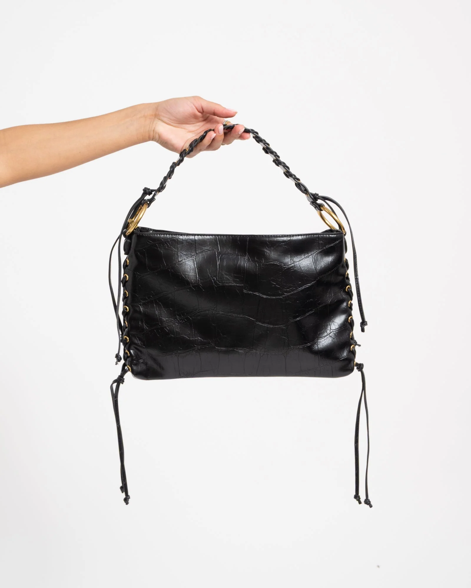 TILTIL Skye Laced Bag Zwart - Image 6