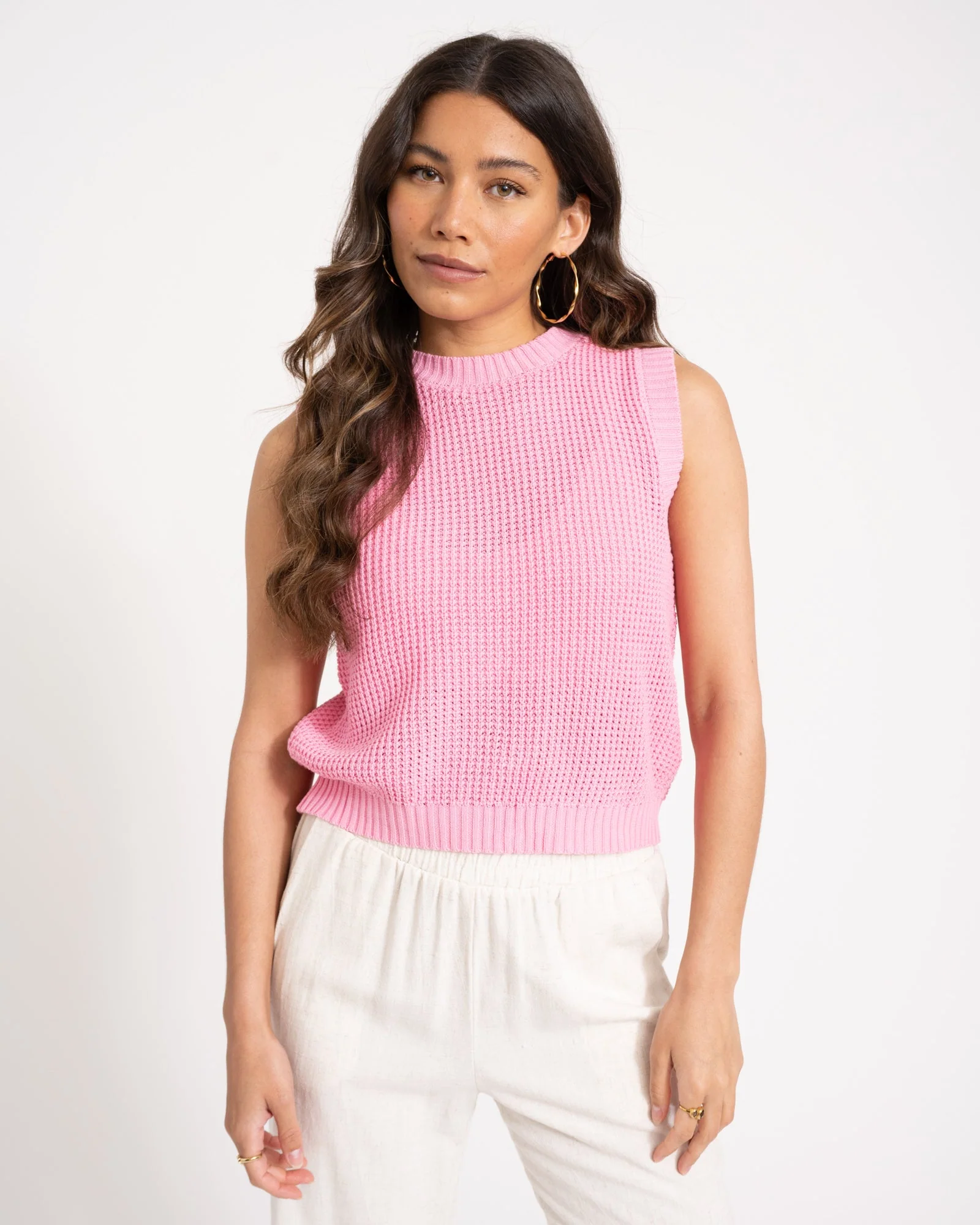 Soesja Open Back Top Pink - Image 4