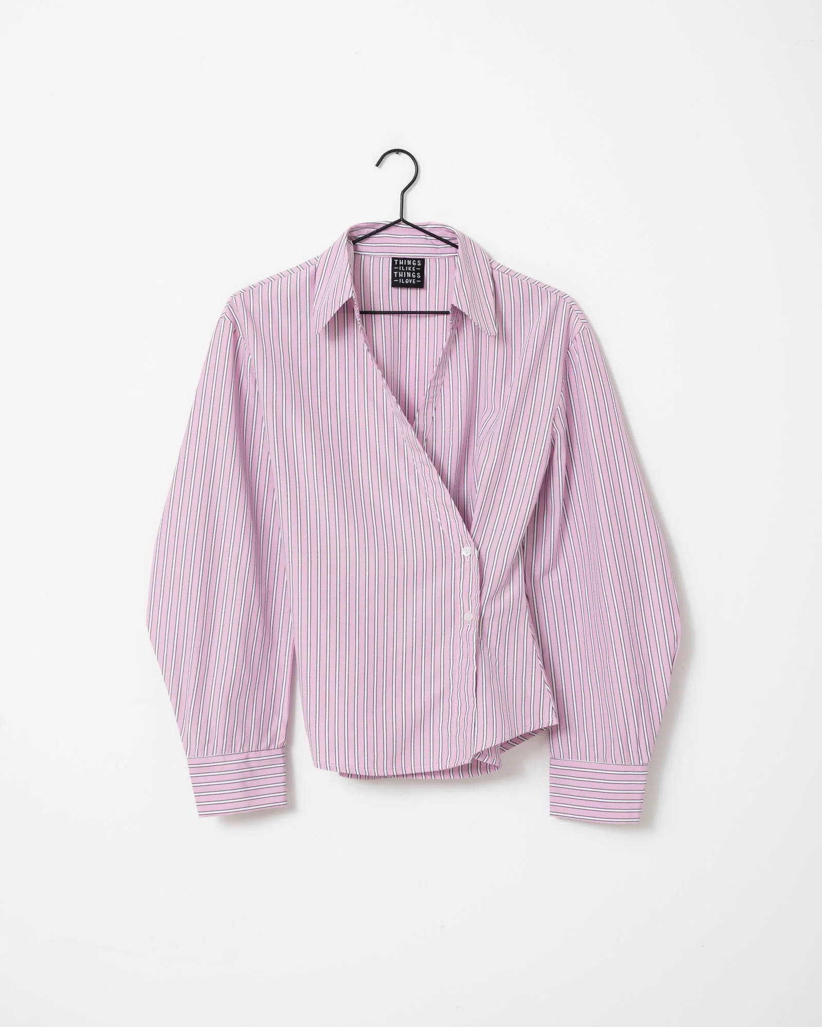 TILTIL Striped Liana Blouse Light Pink - Image 6