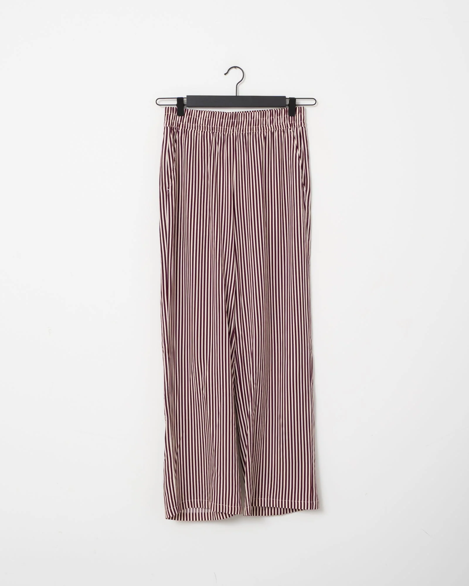 TILTIL Striped Loui Pants Bordeaux - Image 8