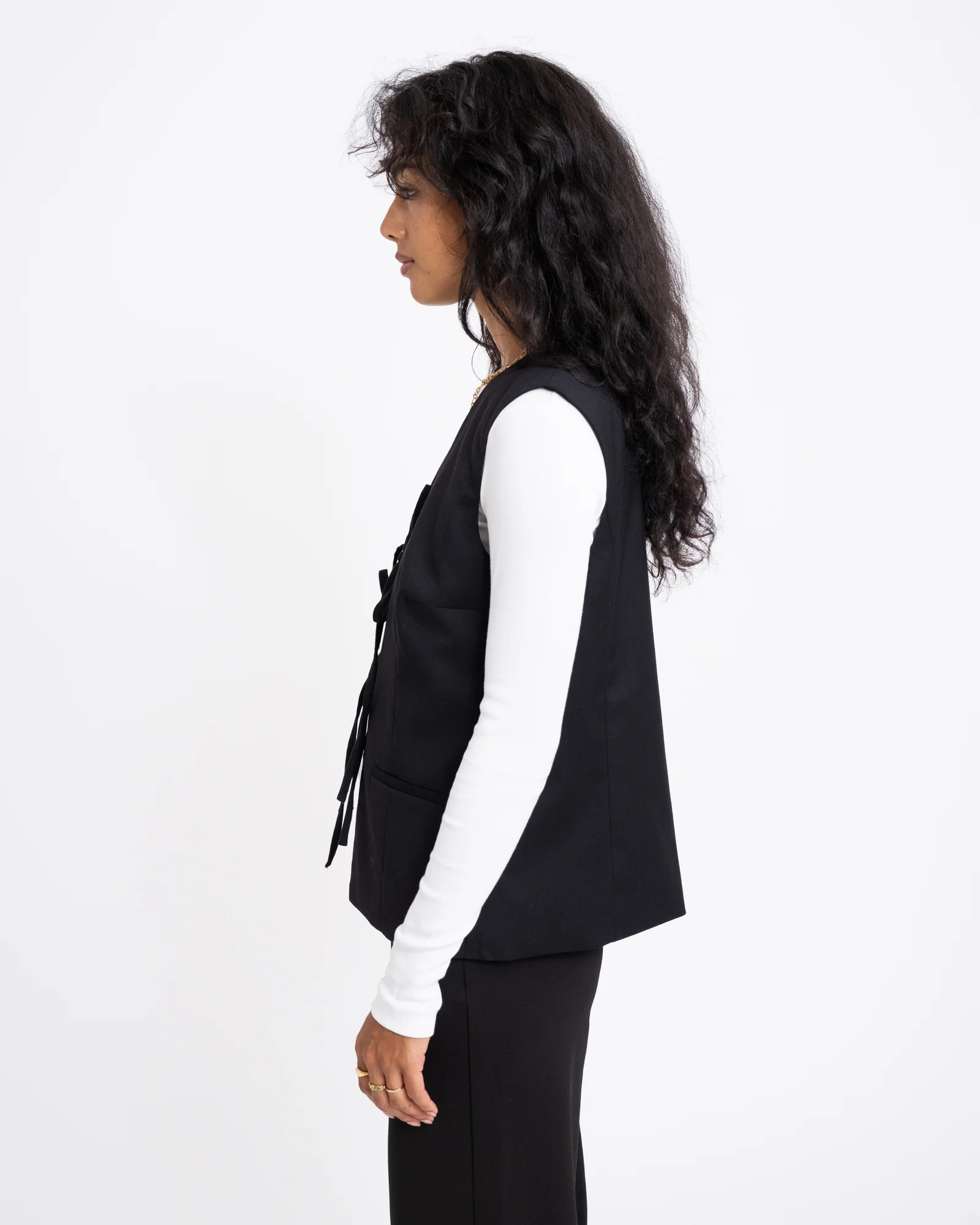 TILTIL Suki Gilet Black - Image 3