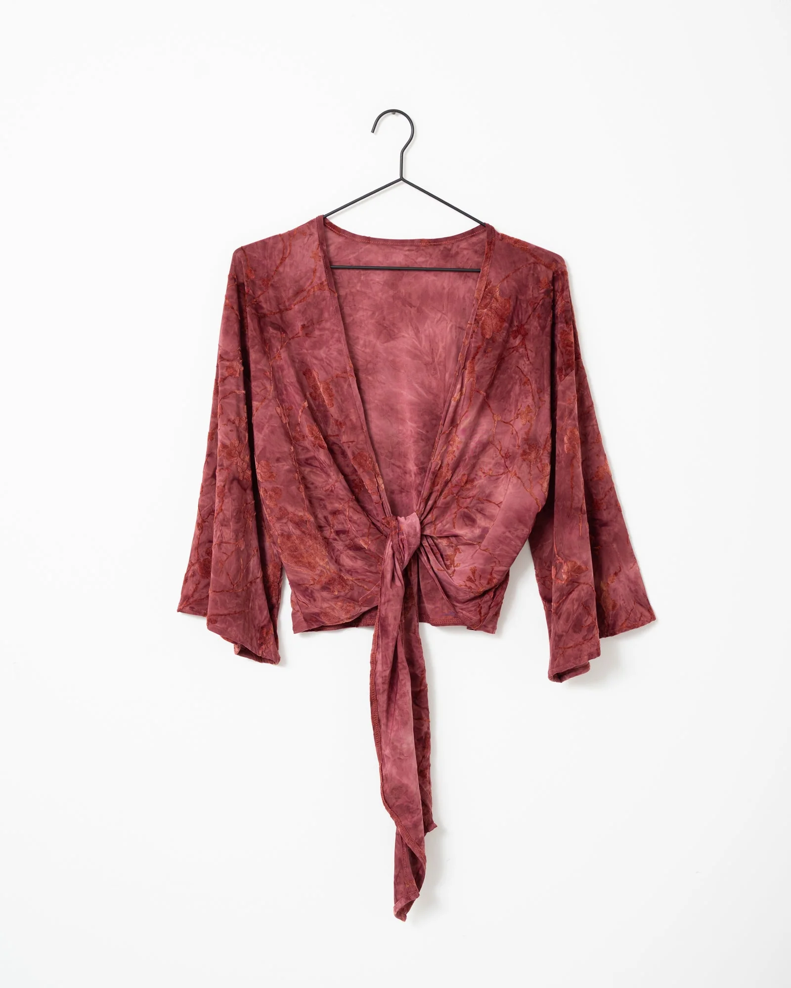 TILTIL Sunny Hibiscus Top Dark Pink - Image 8