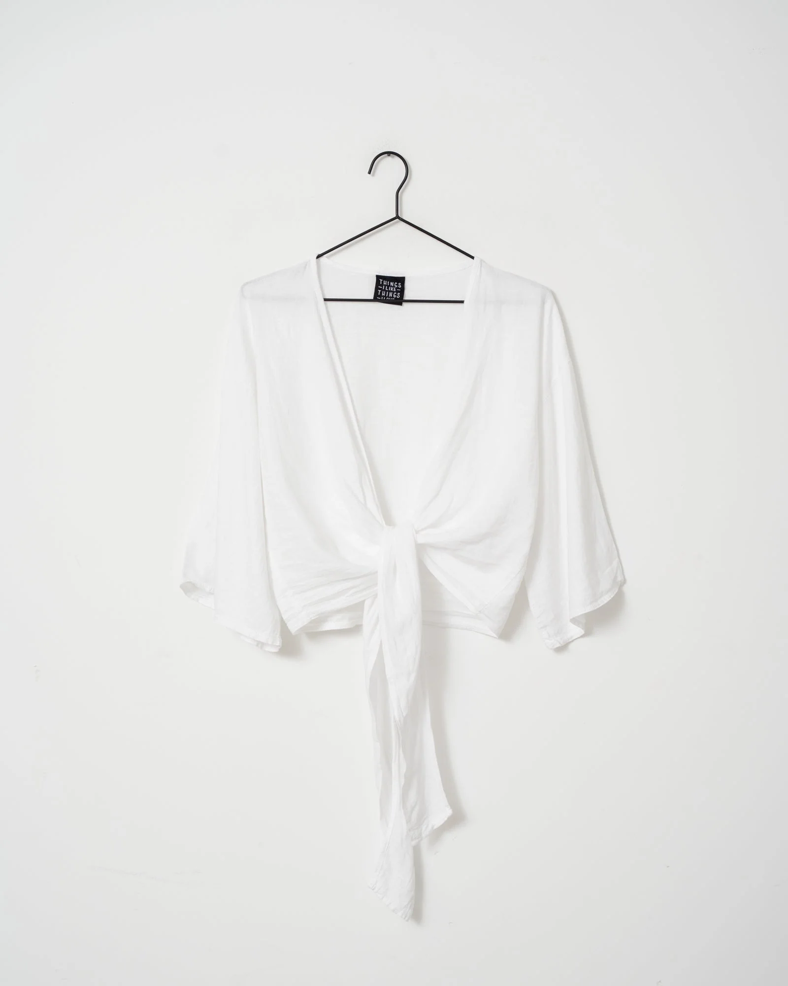 TILTIL Sunny Linen Top White One Size - Image 7