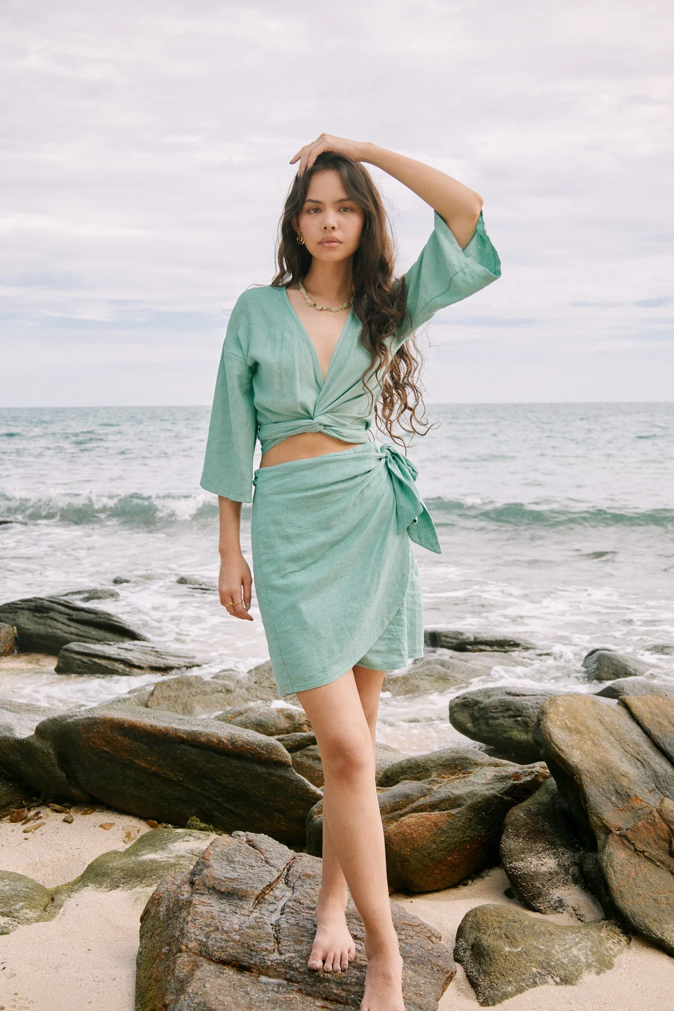 TILTIL Sunny Skirt Mint - Image 7
