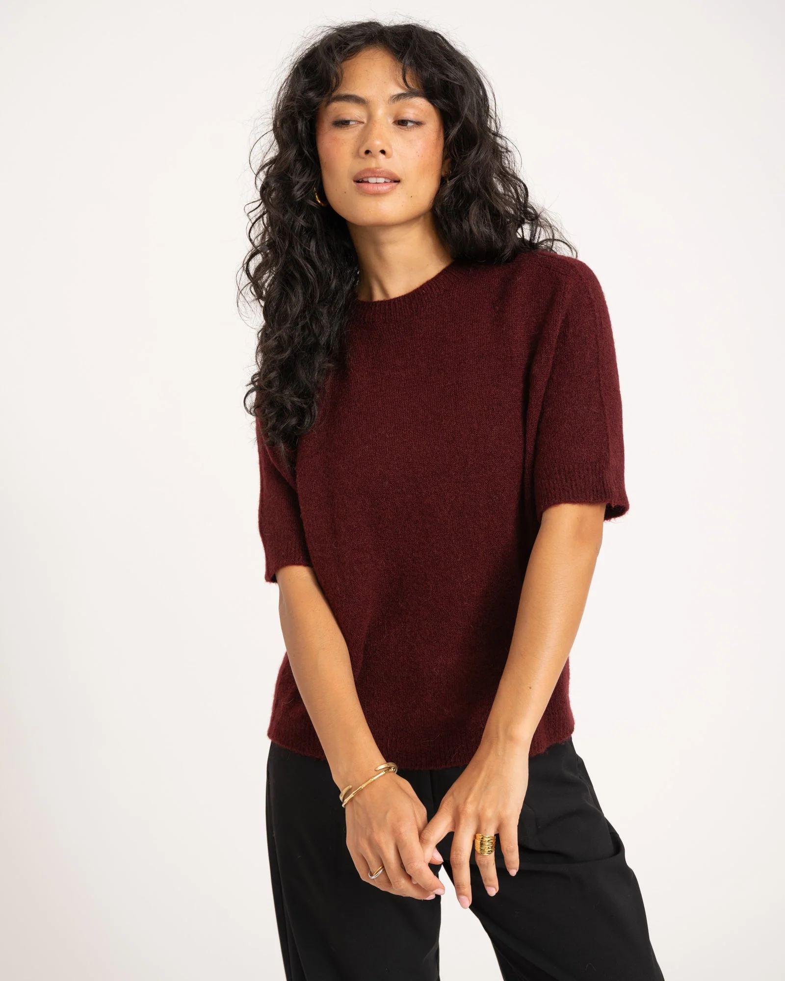 TILTIL Tina Knit Bordeaux One Size - Image 3