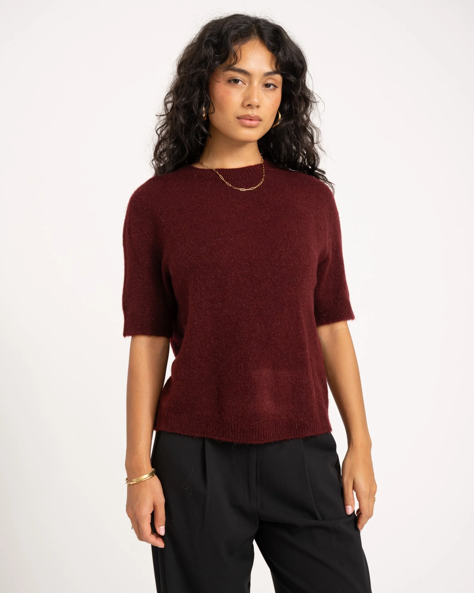 TILTIL Tina Knit Bordeaux One Size - Image 4