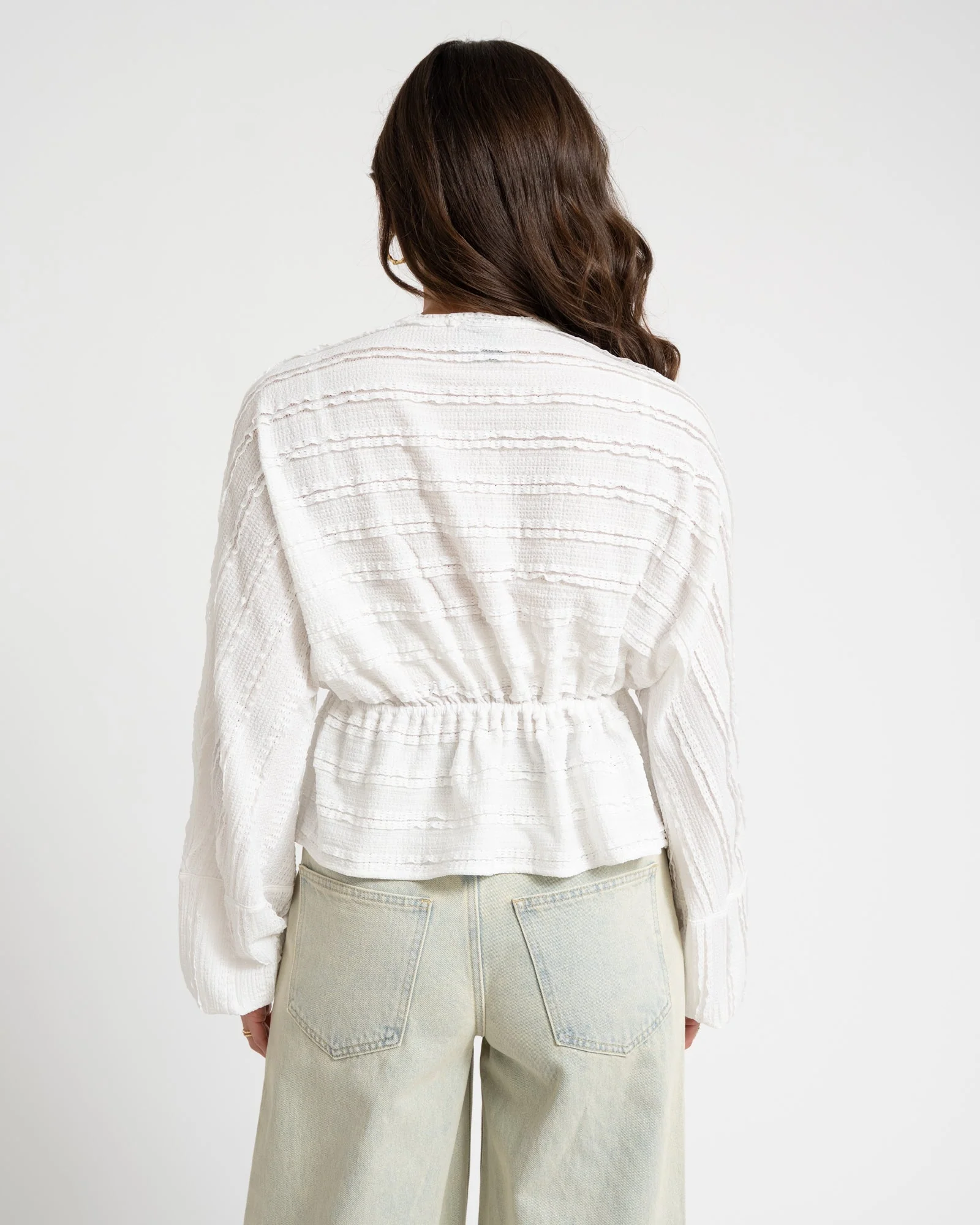 TILTIL Uma Lace Blouse White - Image 5