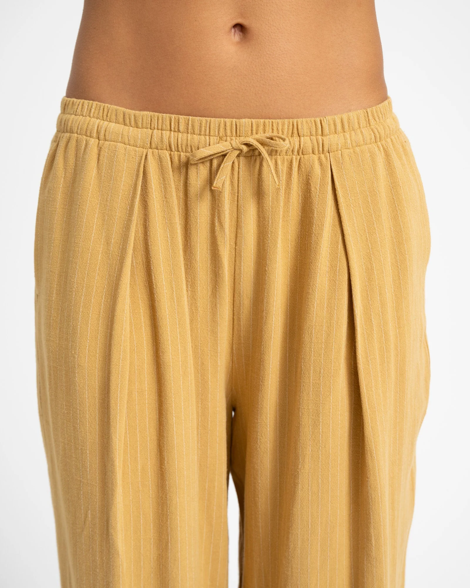 TILTIL Wide Lyna Trousers Yellow - Image 6