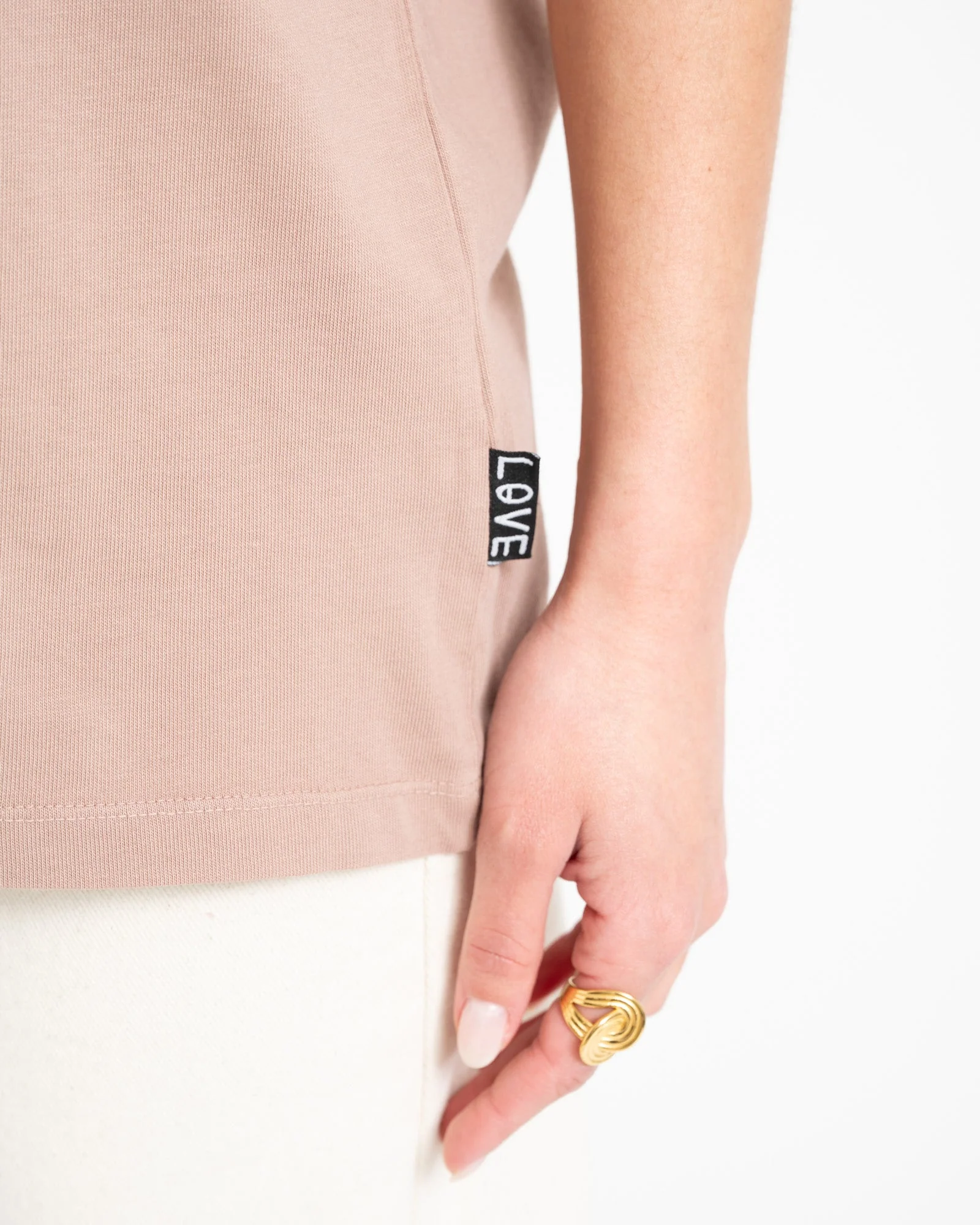 TILTIL Yin Yang Love Tee Pink - Image 5