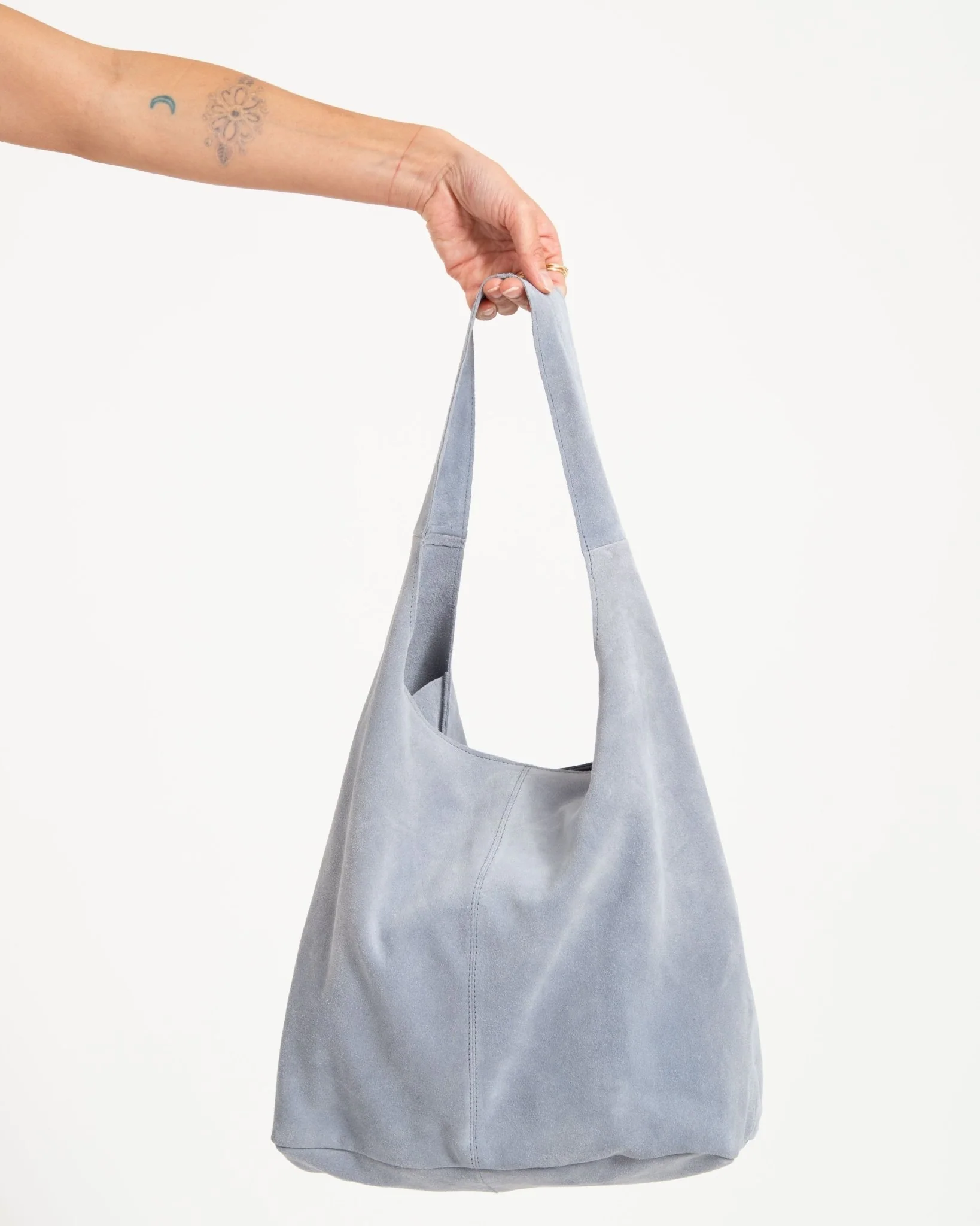 TILTIL Bag Yuki Suede Light Blue - Image 6