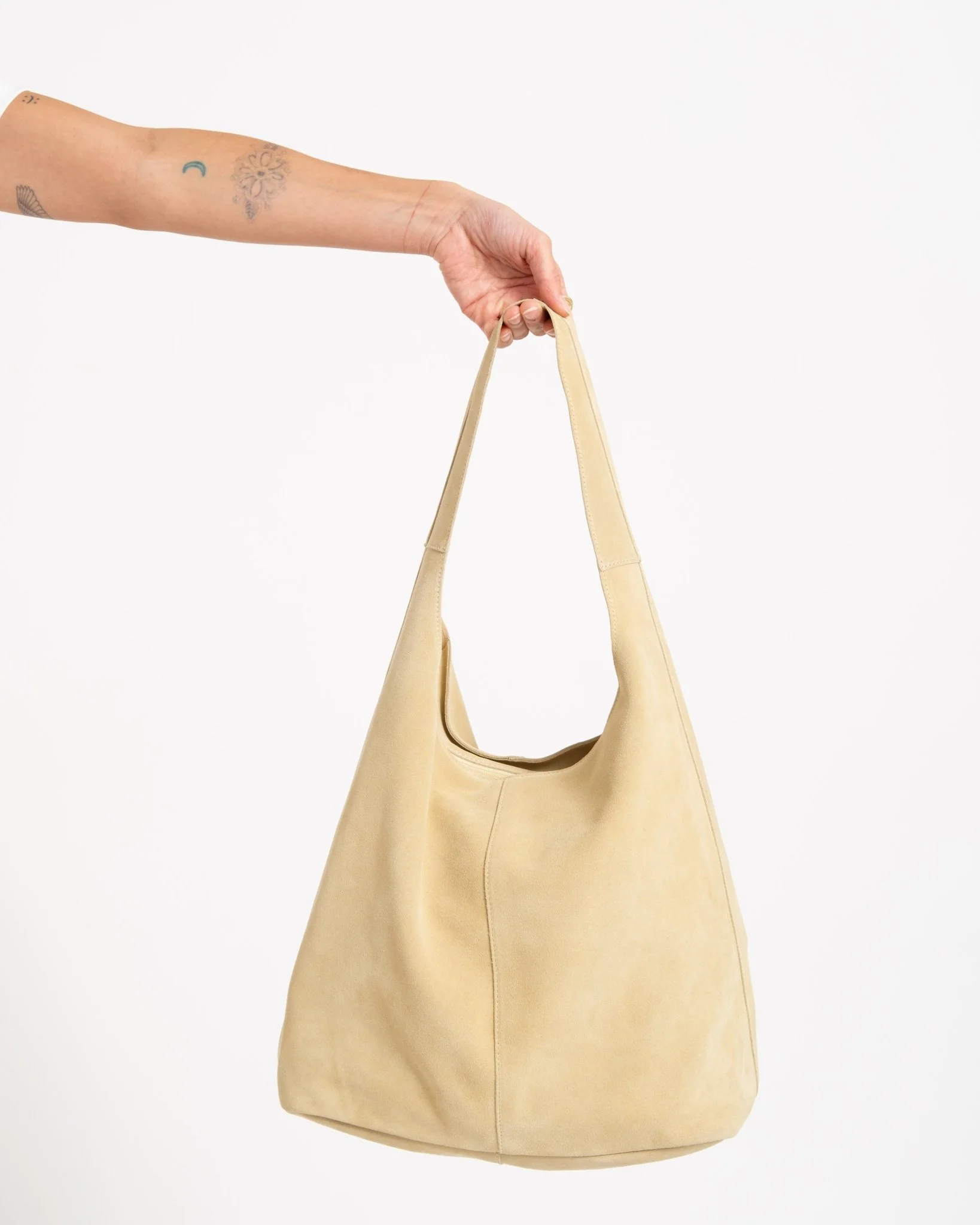 TILTIL Bag Yuki Pastel Yellow Suede - Image 4