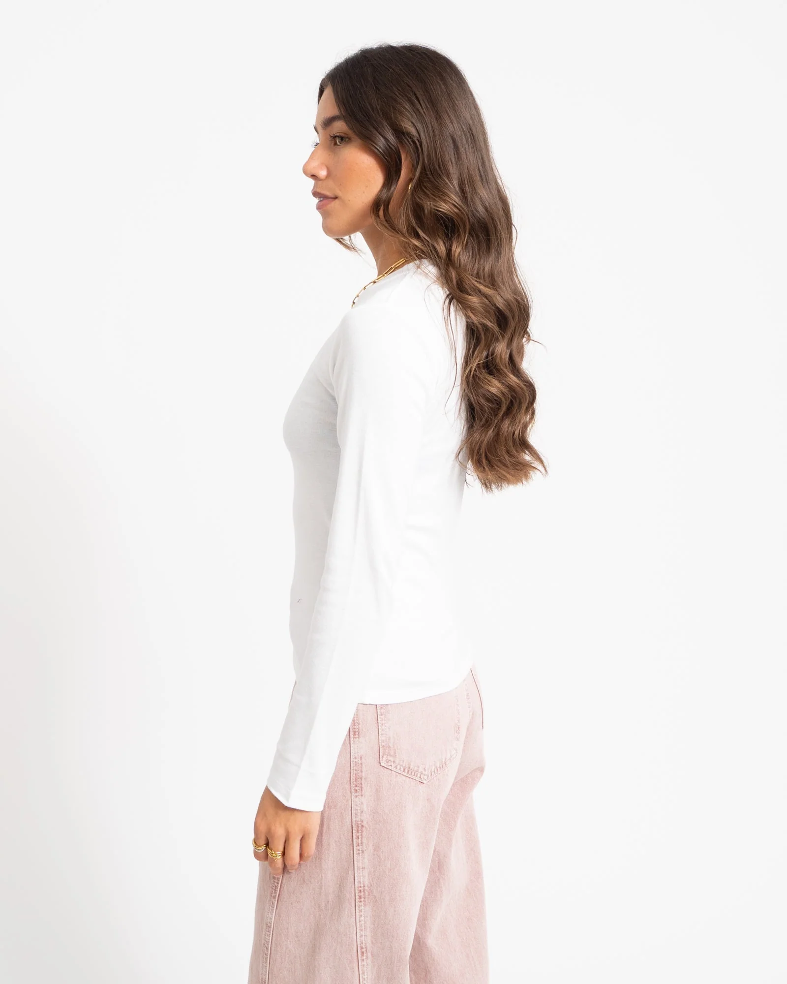 Topshop Everyday Tee Snow White - Image 4