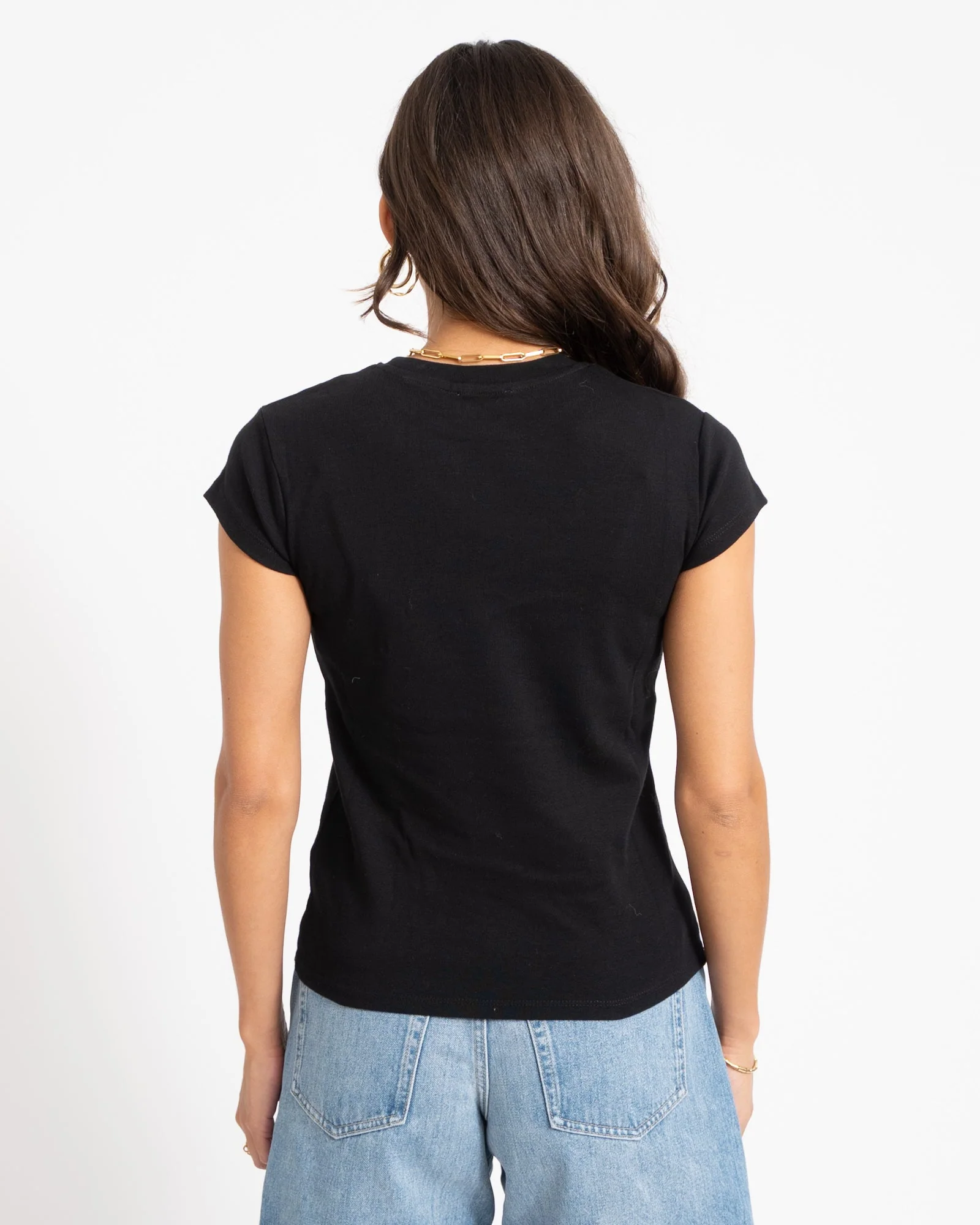 Topshop Everyday Top Black - Image 5