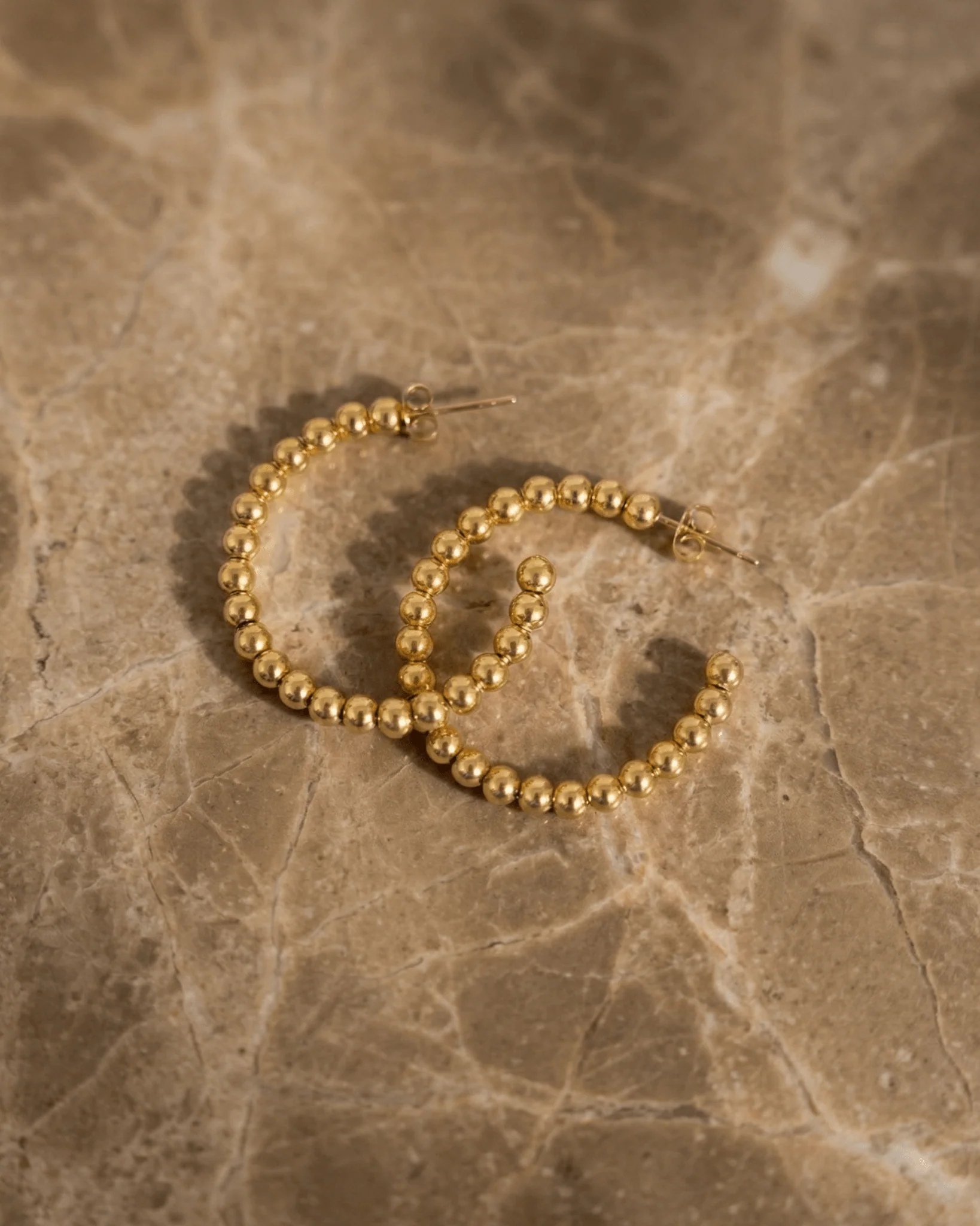 TILTIL Set van 2 Oorbellen Bonny Beads Goud - Image 5