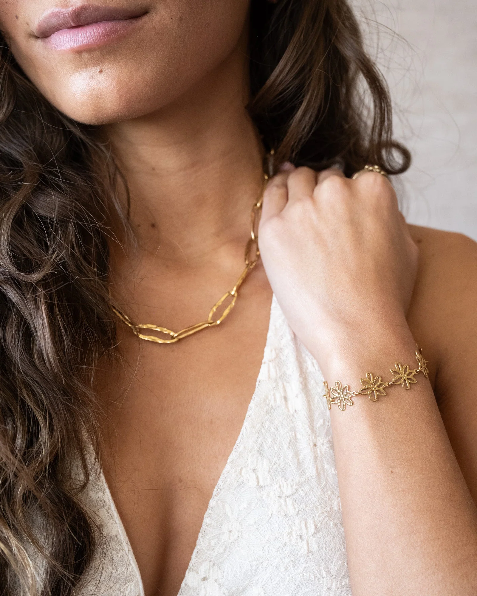 TILTIL Goldplated Ketting Rhode Chunky - Image 6