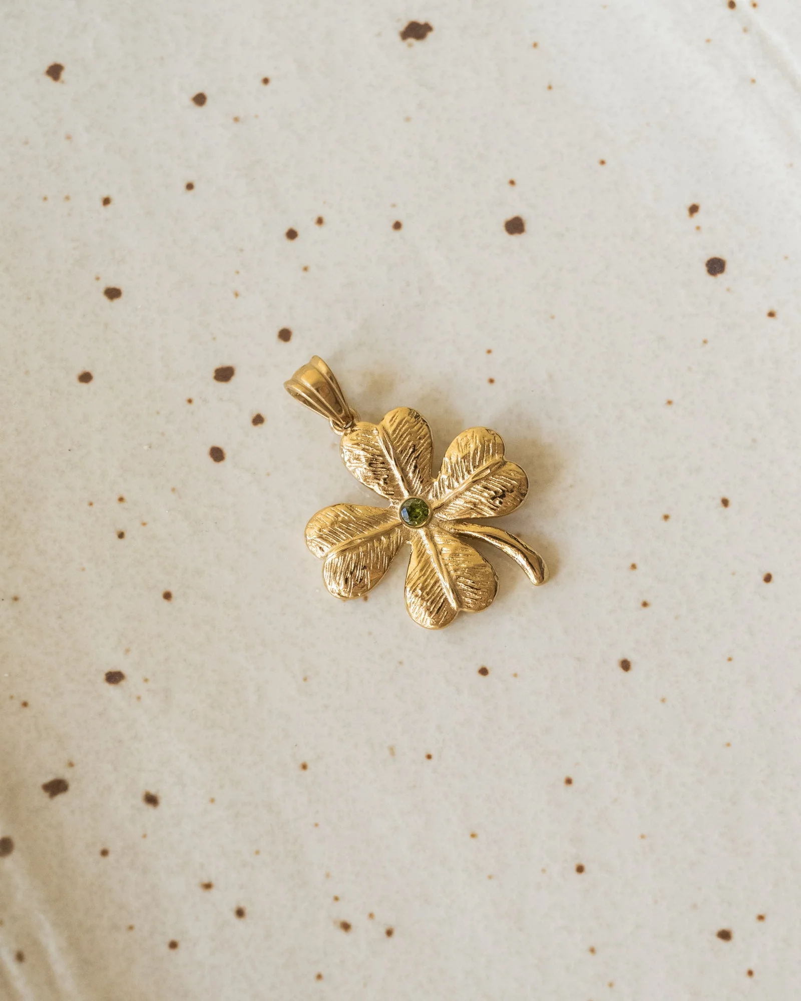 TILTIL Lucky Clover Charm Goud - Image 3