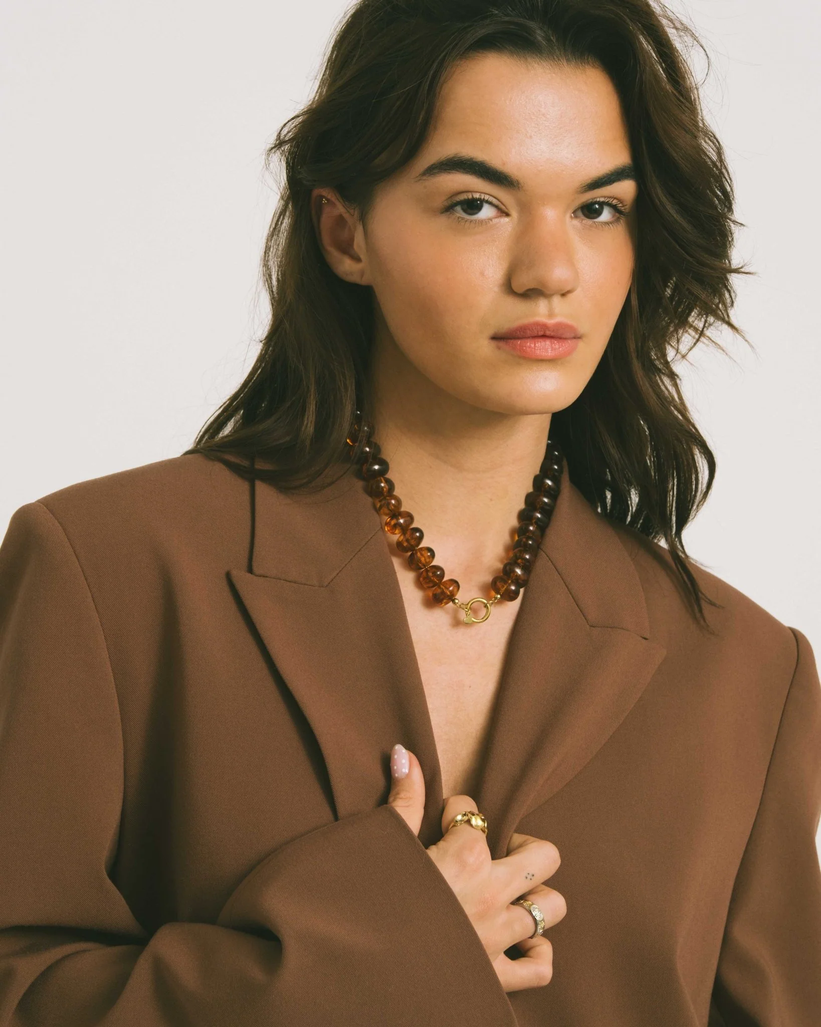 TILTIL Ketting Choco Glow Goud Bruin - Image 4