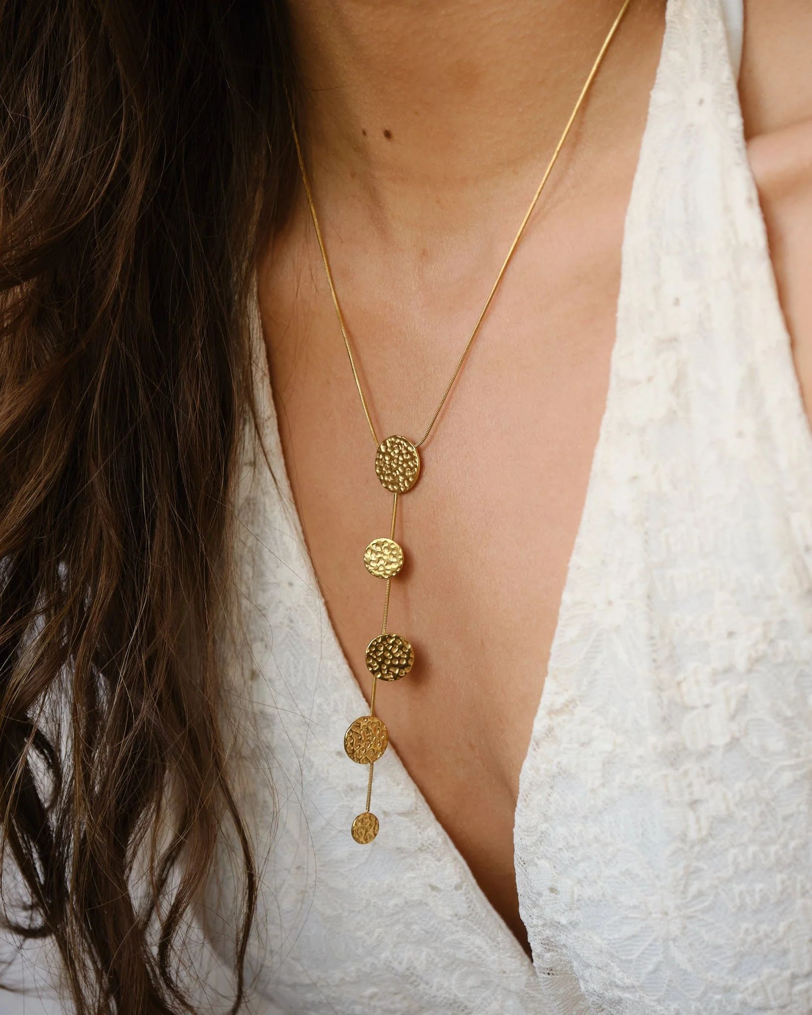 TILTIL Ketting Circle Strap Goud