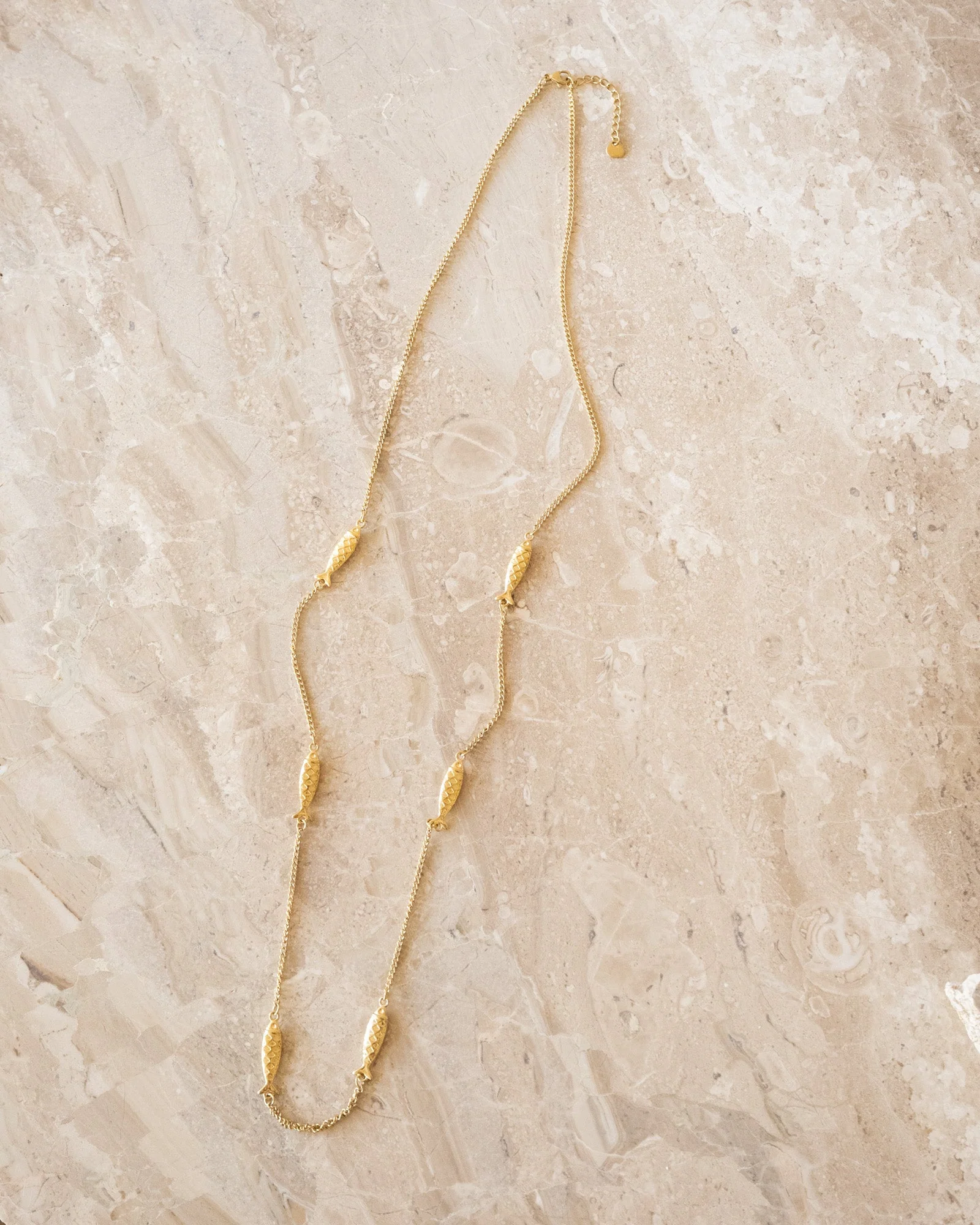 TILTIL Ketting Fish Long Goud - Image 2