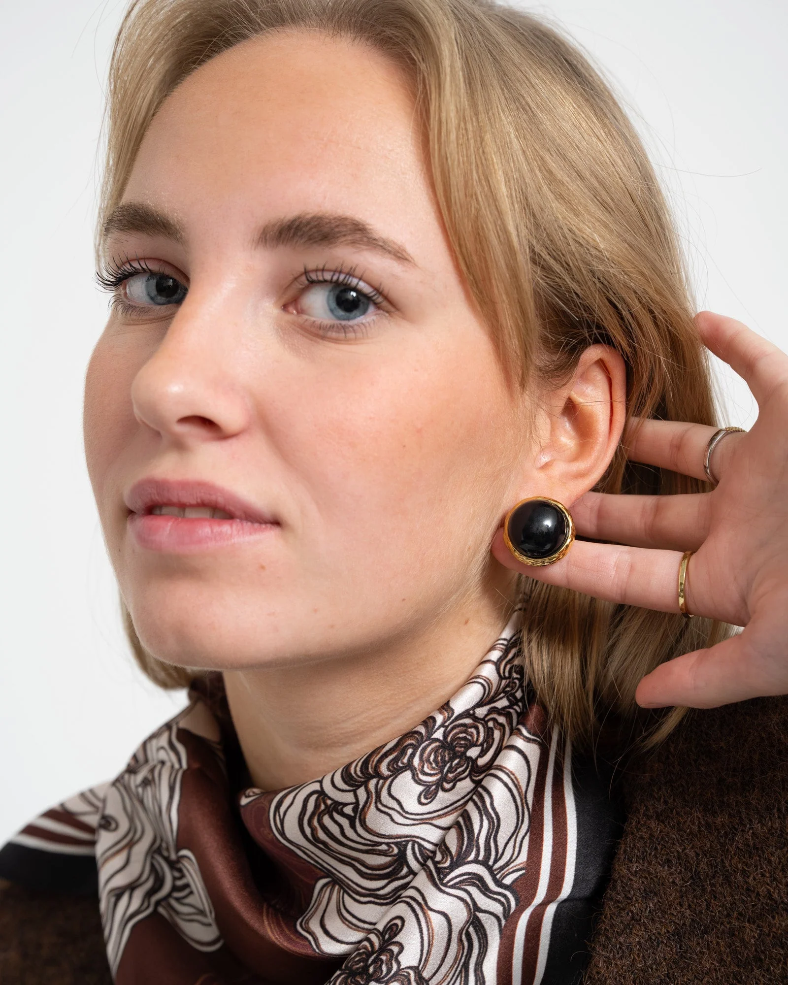 TILTIL Set van 2 Studs Vintage Nightfall Goud - Image 5