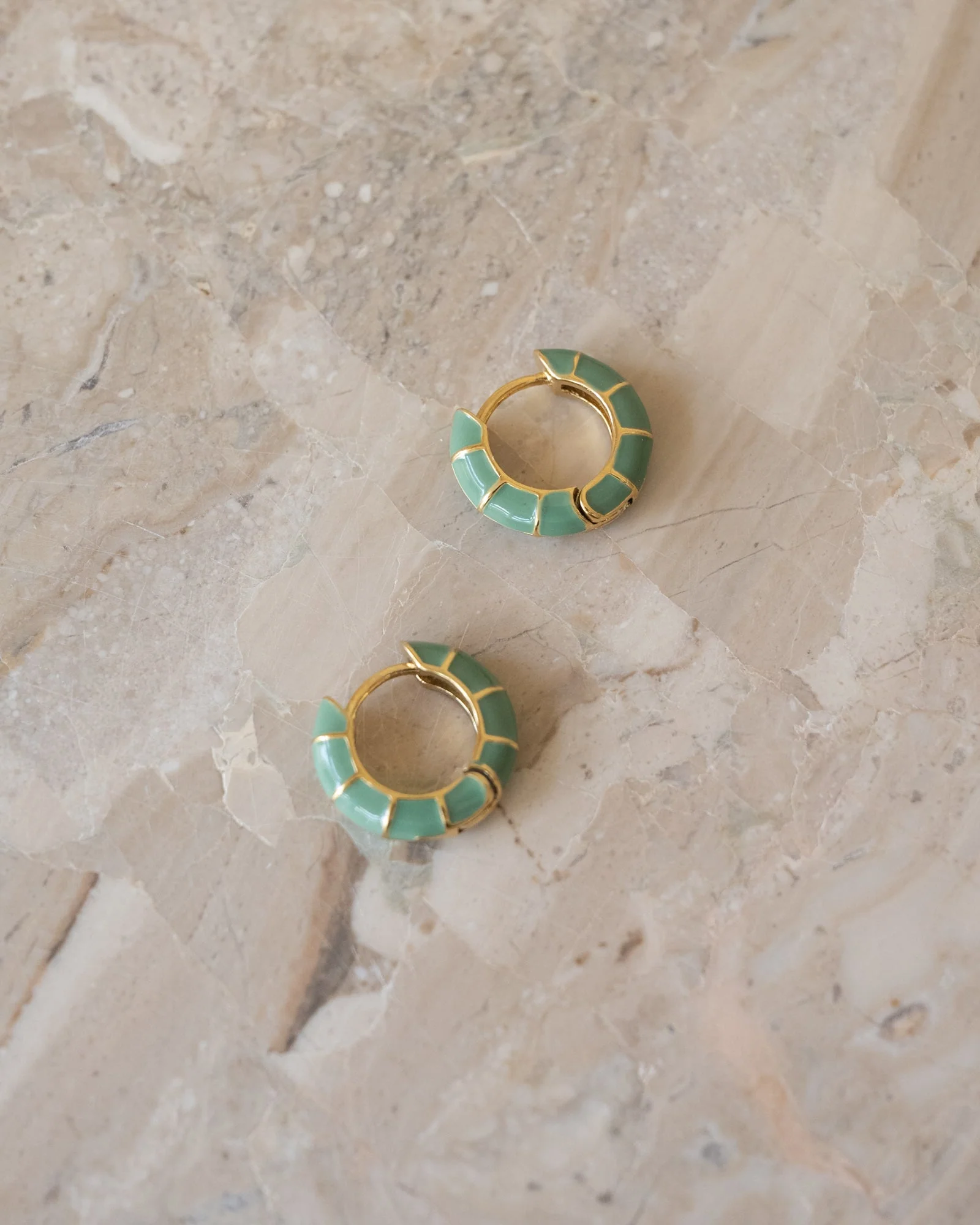 TILTIL Set van 2 Hoops Colored Groen - Image 5