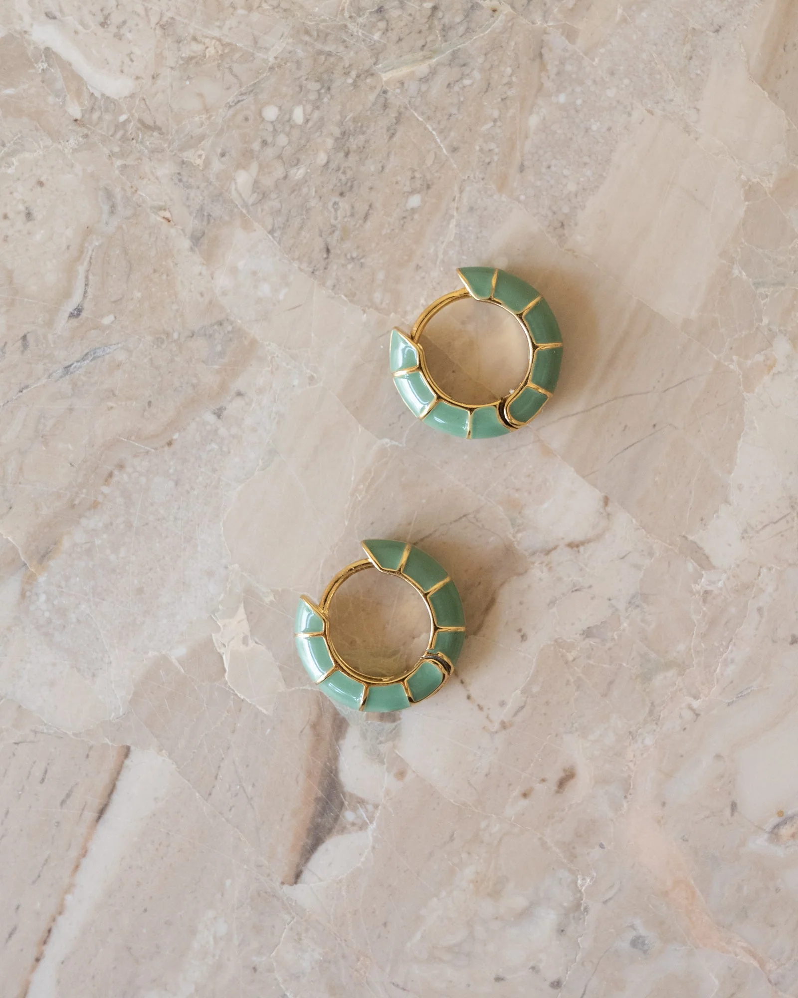 TILTIL Set van 2 Hoops Colored Groen - Image 6