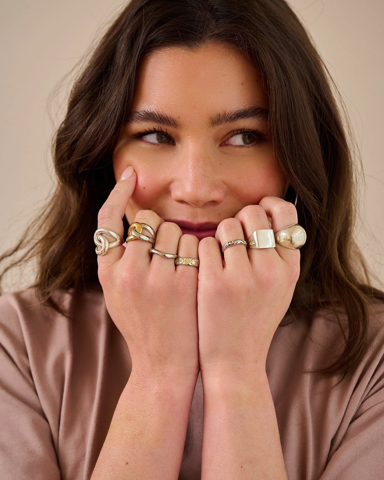 TILTIL Ember Embrace Ring Silver - Image 2