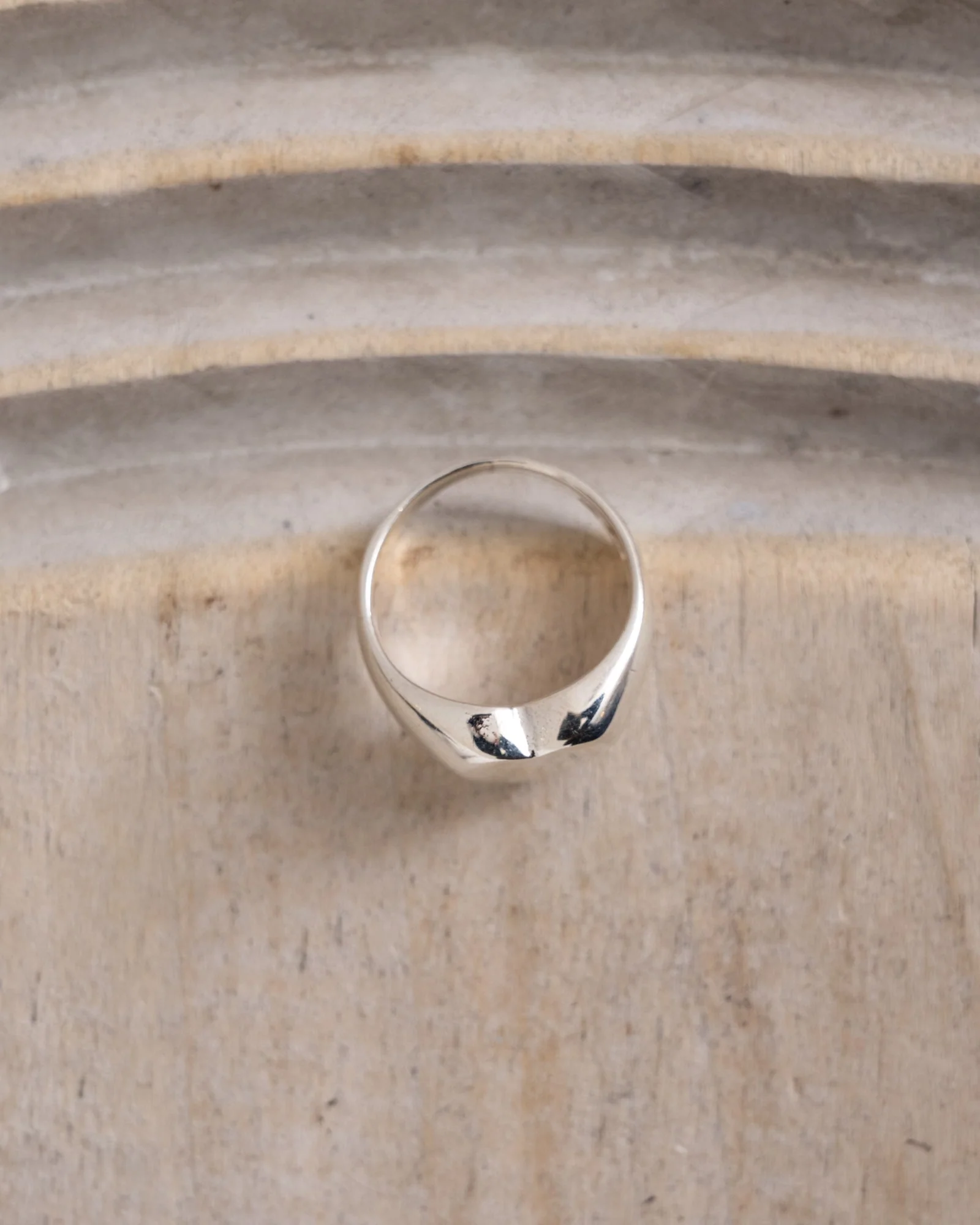 TILTIL Ring Silver Heart Signet - Image 5